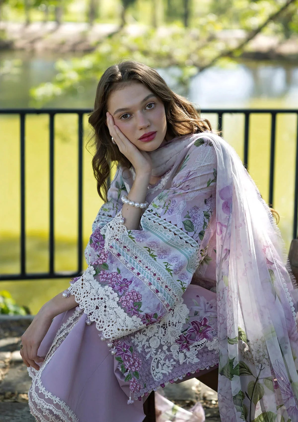Signature Embroidered Lawn Prints – ESA-8A JULIETTE