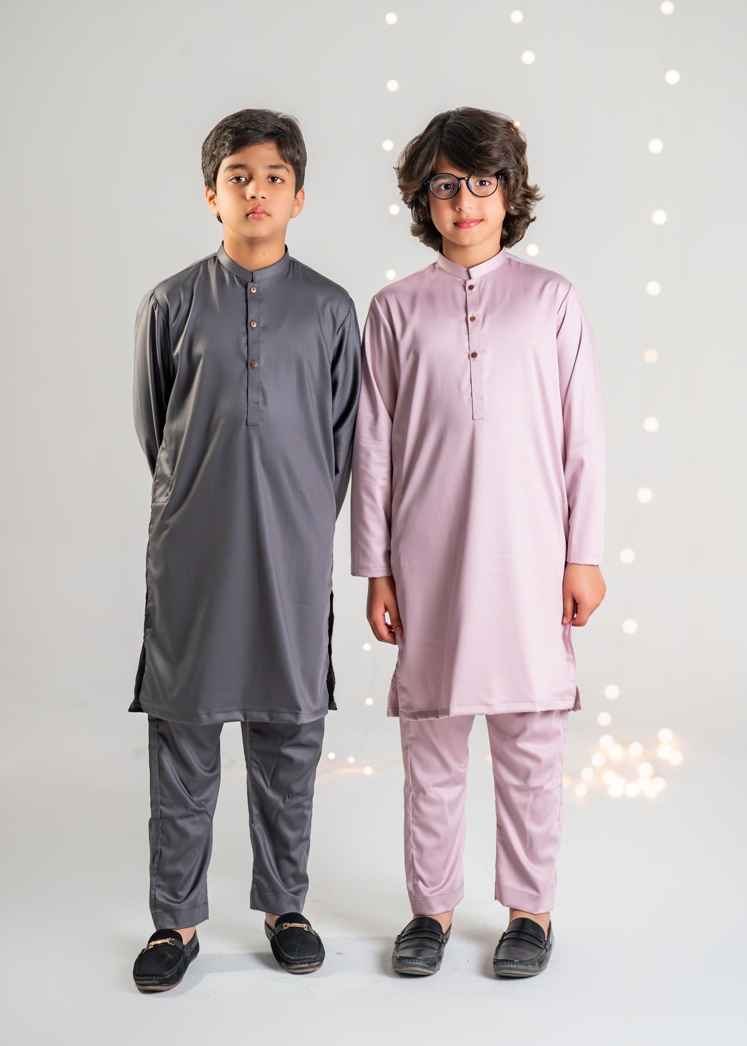 cotton Kurta Set in Pastel pink