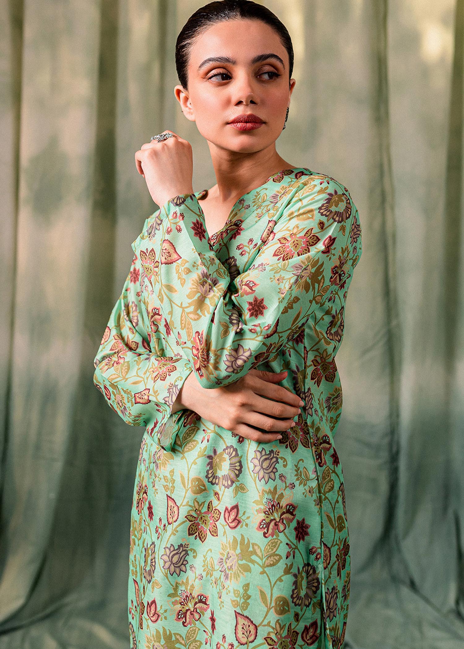 cotton Co Ord Sets in Apple green