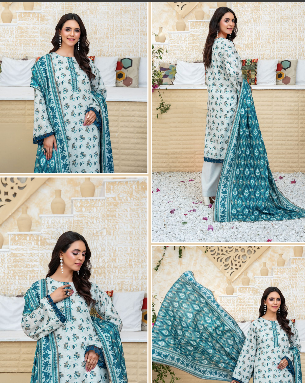 Dabiha Printed Lawn D - 5