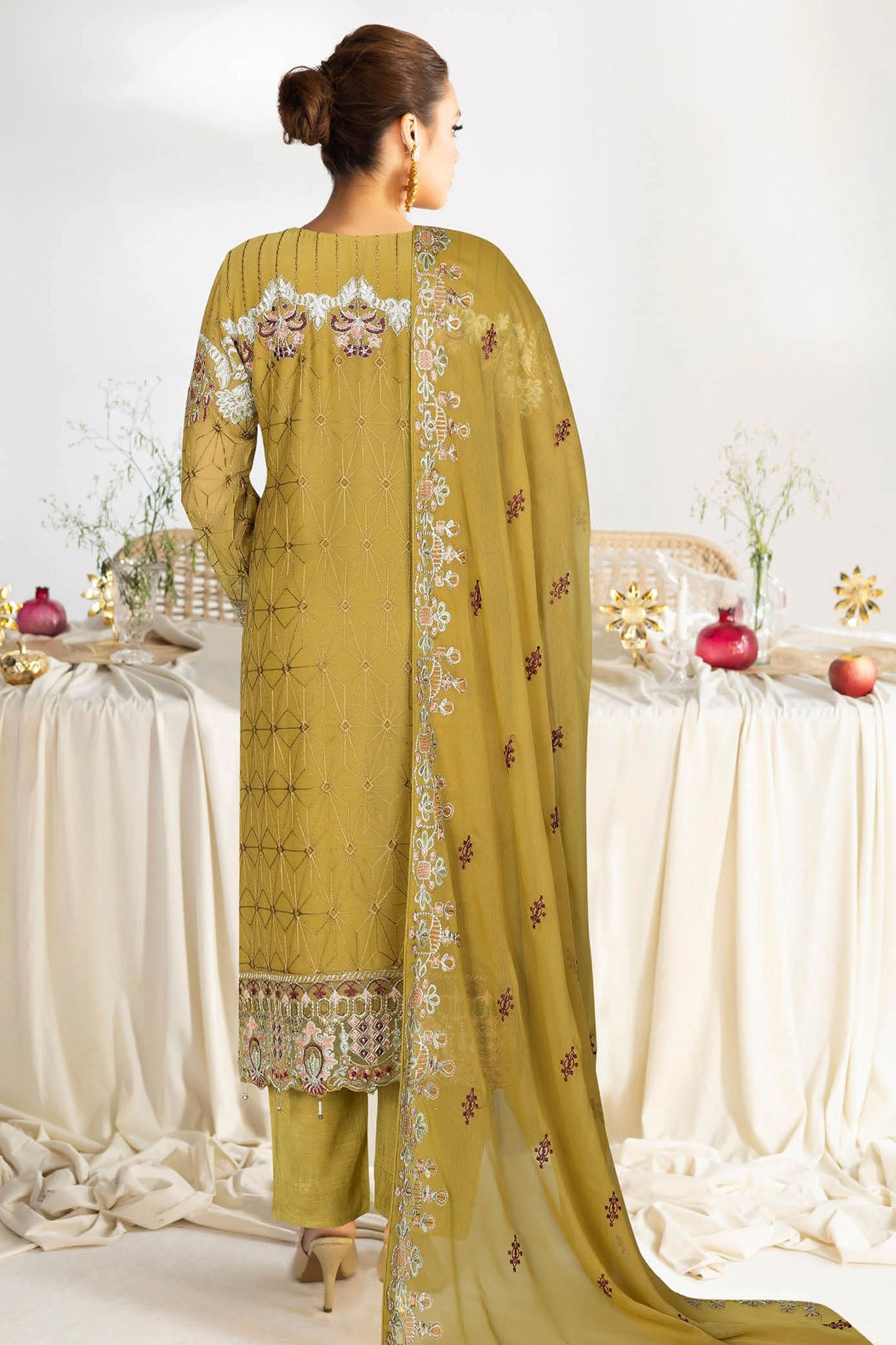 Sangeet Chiffon Formals – B-408