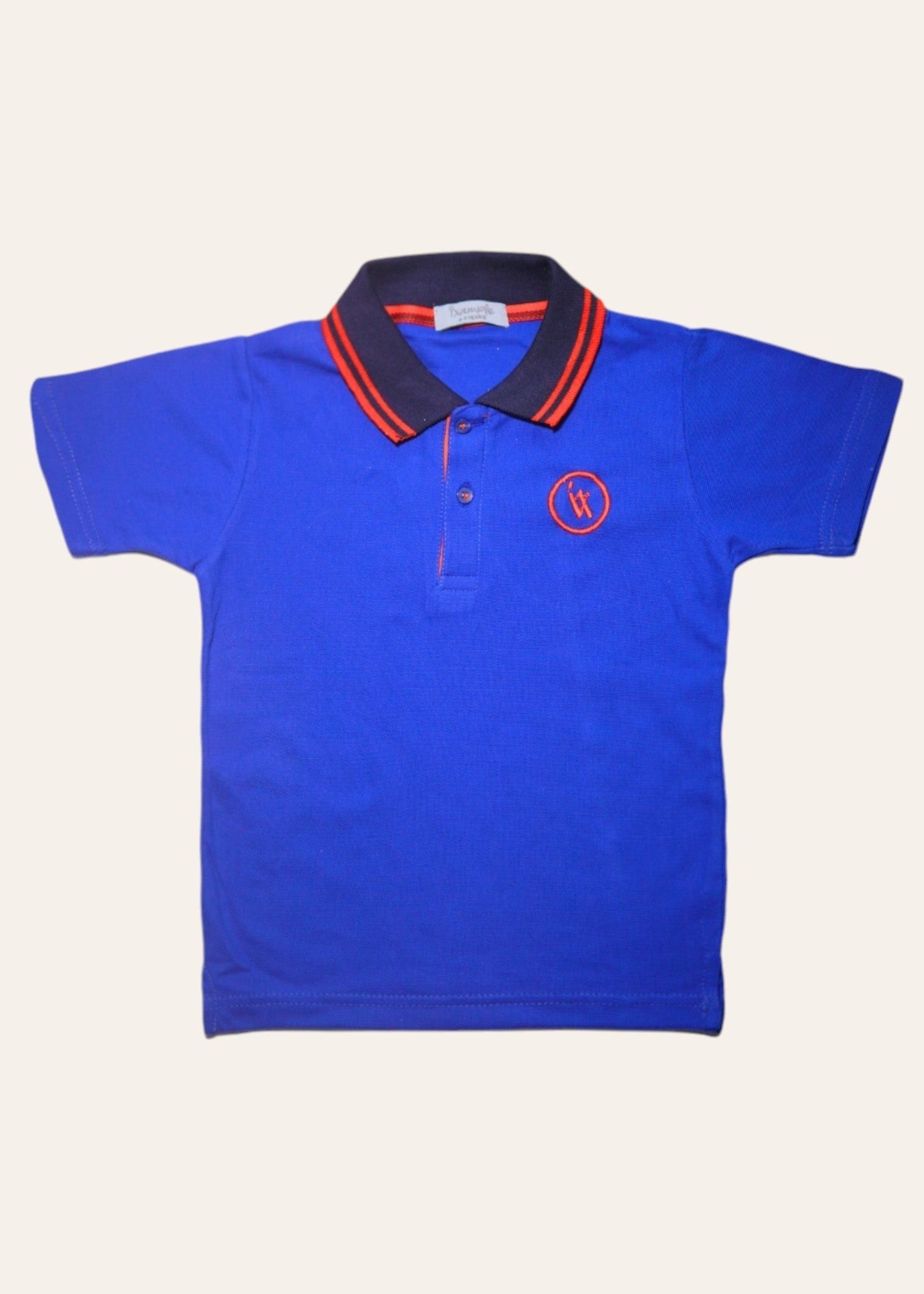 porque/pique Polo Shirt in Royal blue