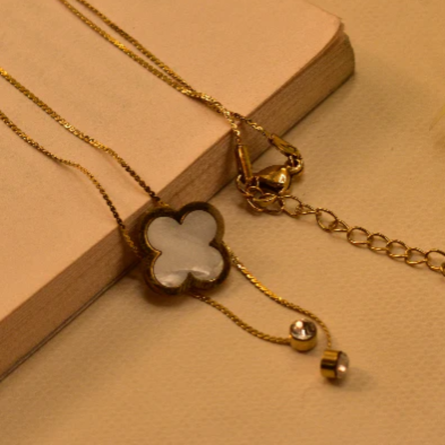 Necklace in White Color by - Trendy Women Necklace YHR1215