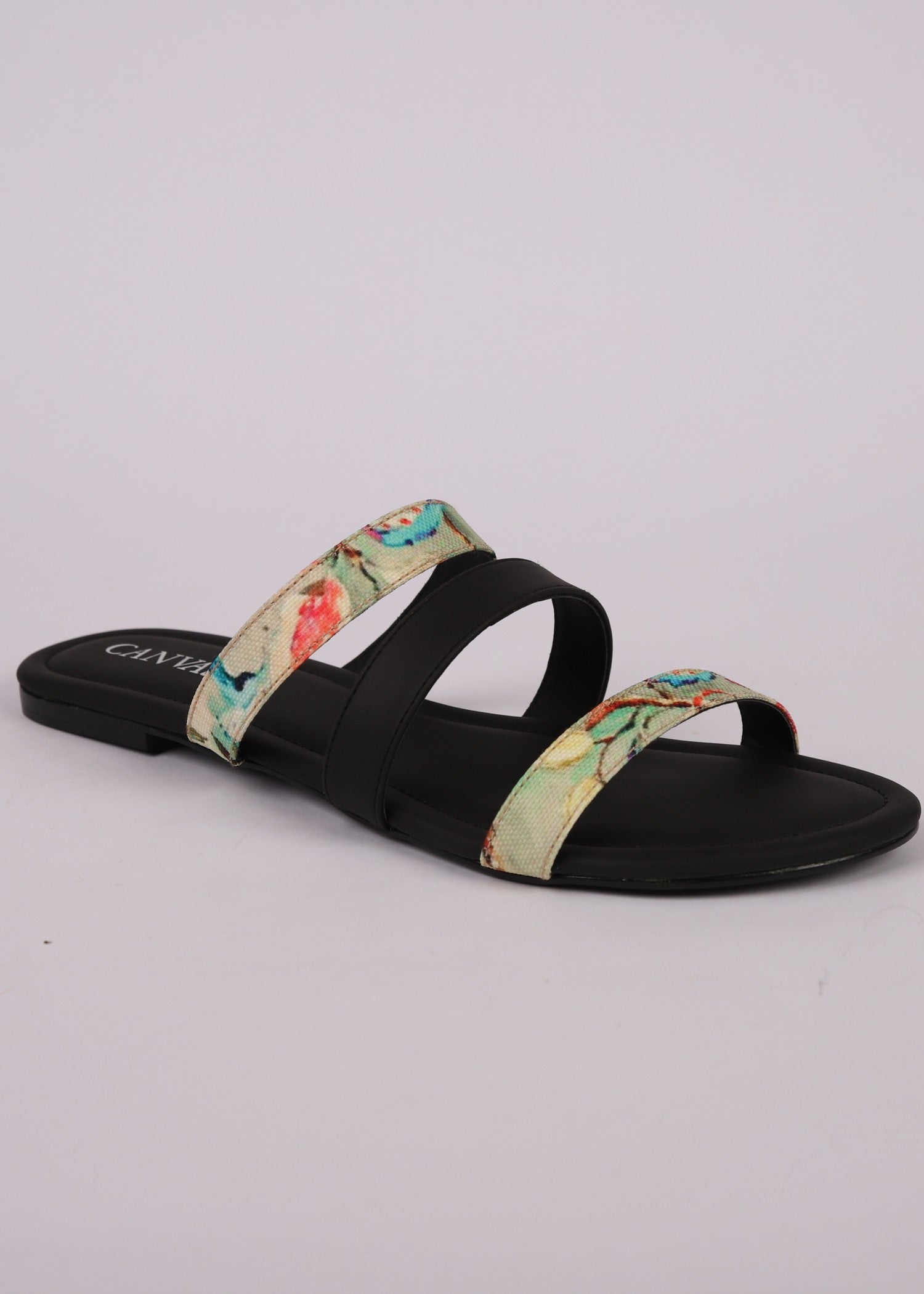 Slides in Black by - High Quality Women Slides GFM9165