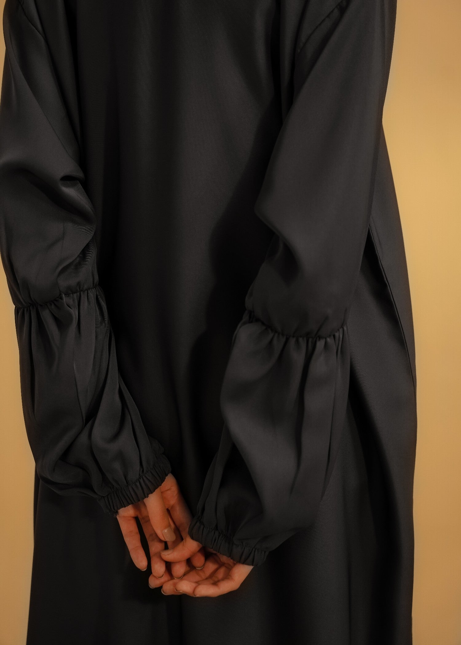 nidha Abaya in Graphite