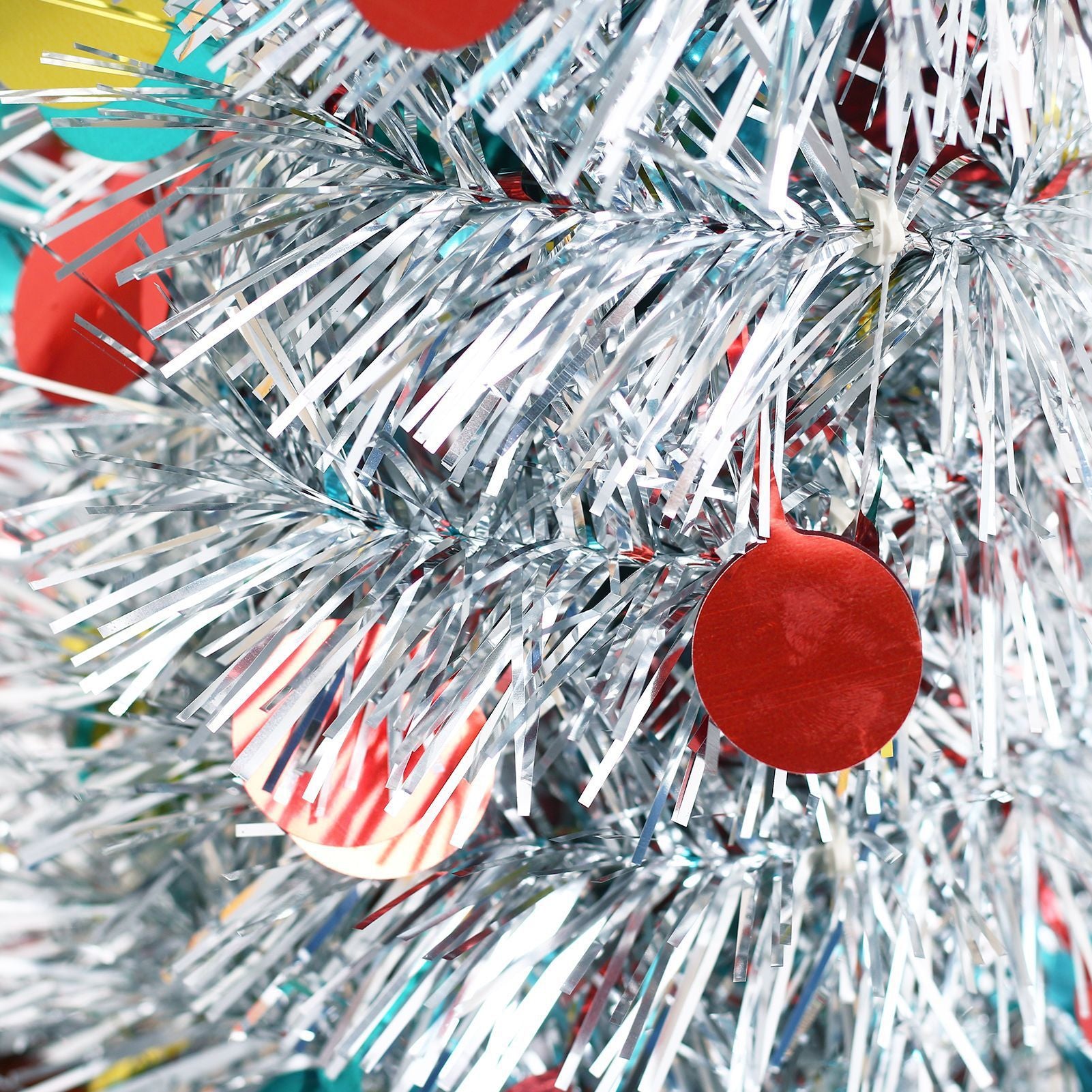 Christmas Colorful Retractable Folding Christmas Tree Decorative Ornaments