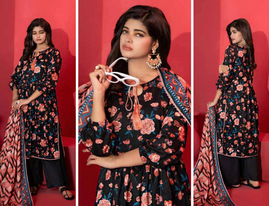 Printed Summer Lawn Drop 15 – 5