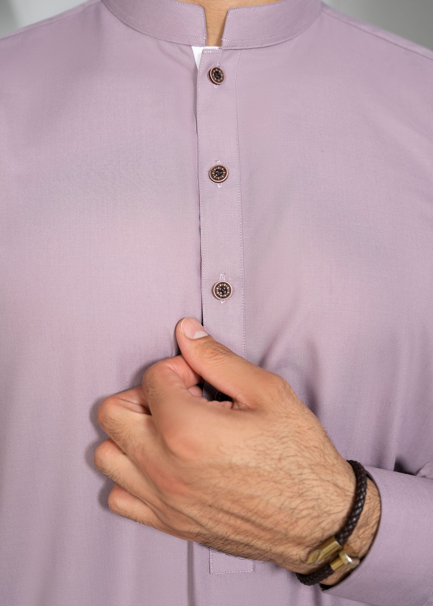 wash & wear Kurta Set in Lilac