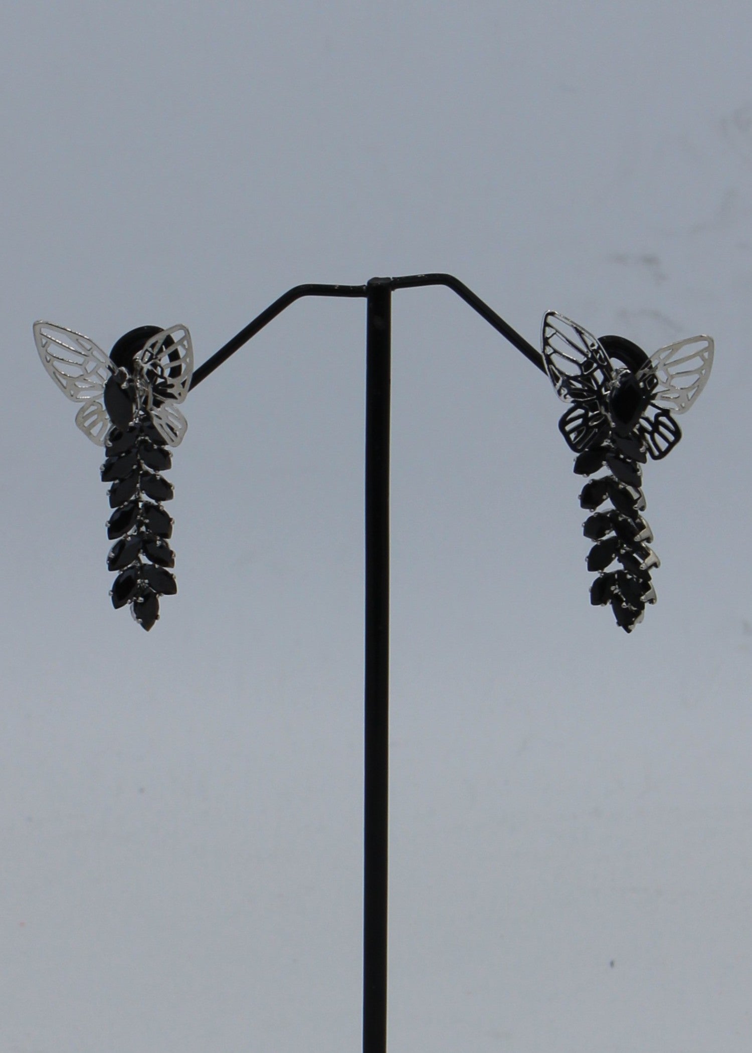 Earrings in Black Color by - Trendy Women Earrings ZOJ2135