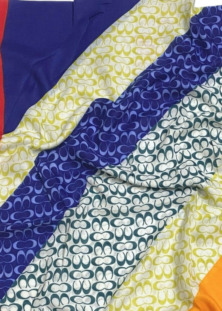 cotton viscose Hijab in Royal blue