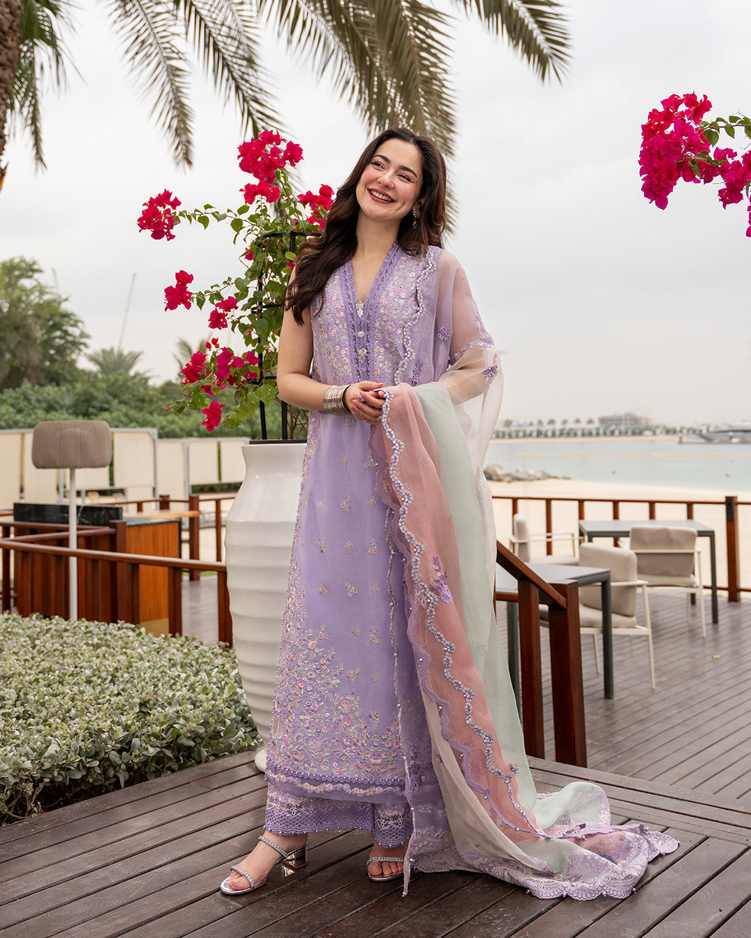 Aya Eid Luxury Lawn – Suela