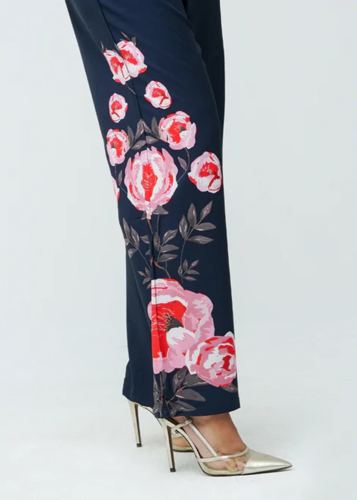 blended satin polyester Co ord Sets in Navy blue