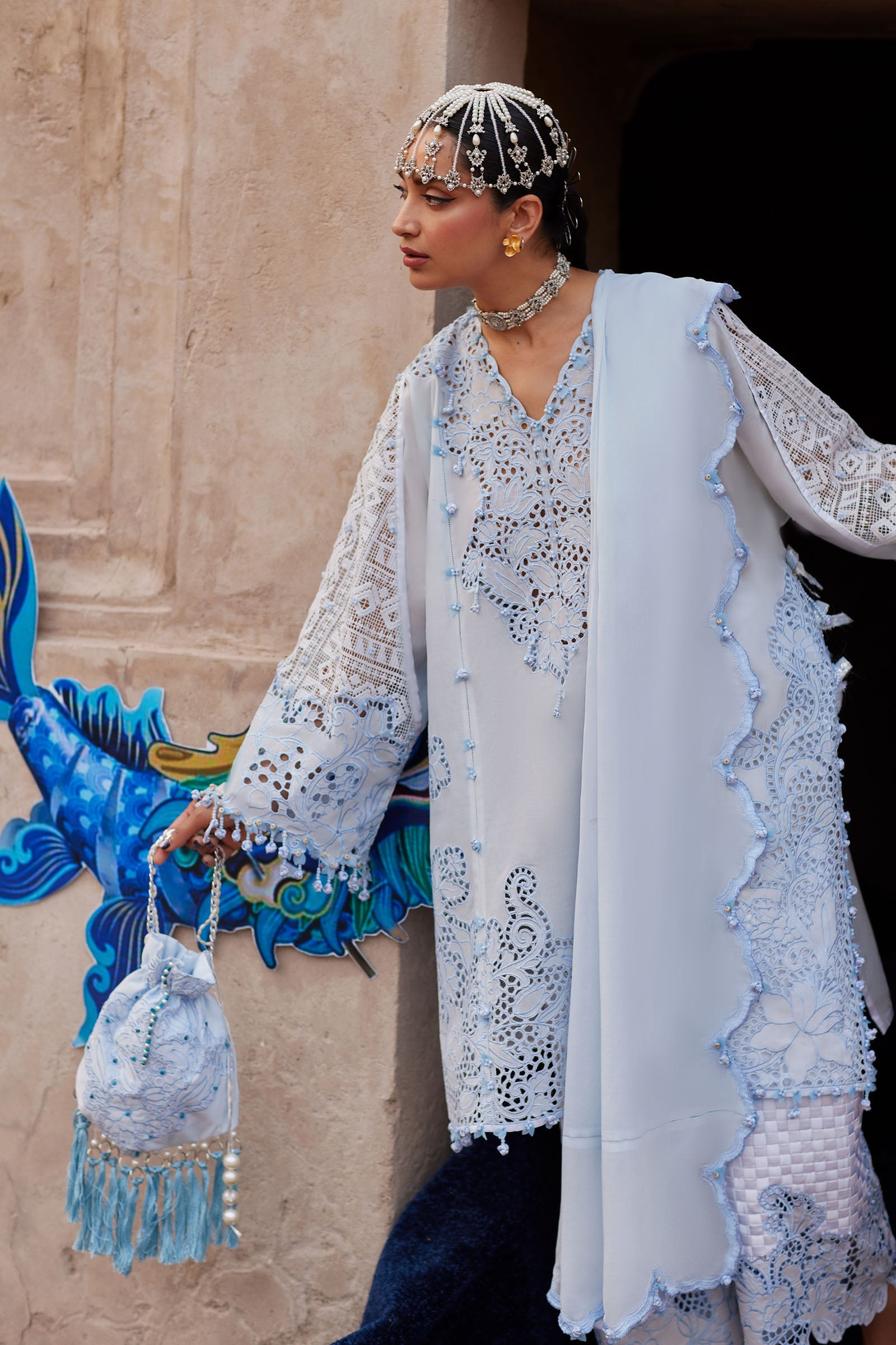 Kashmee Luxury Eid Lawn – BRUMINE (EL26-02 A)