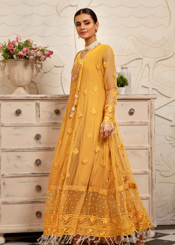 net Angrakha in Yellow