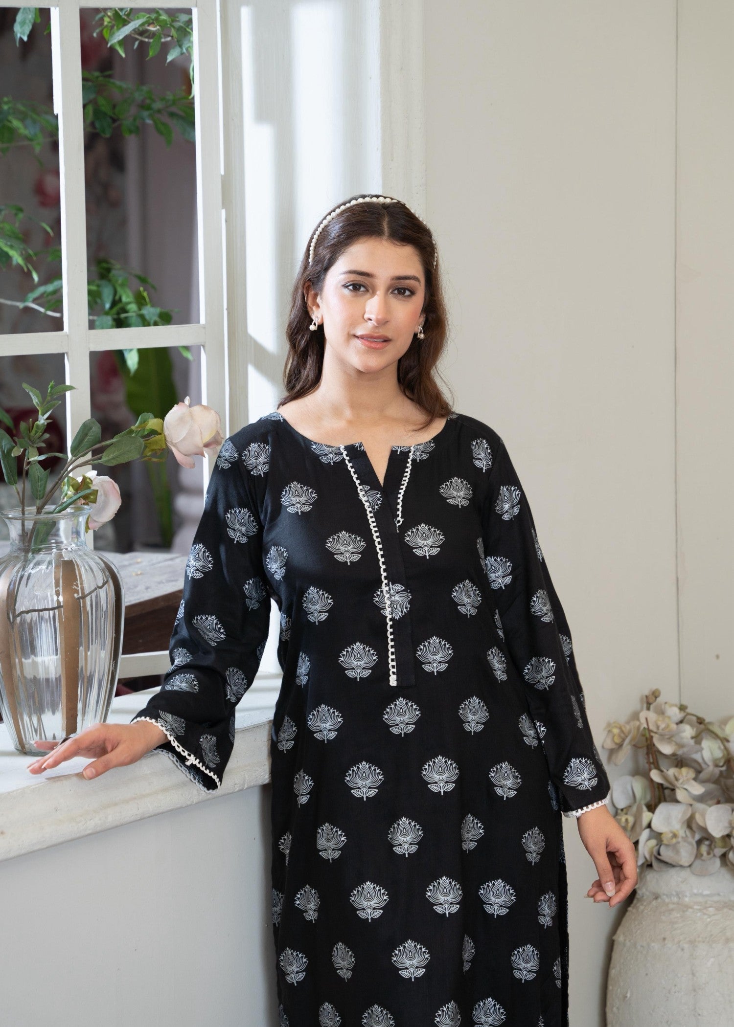 corduroy Co Ord Sets in Black