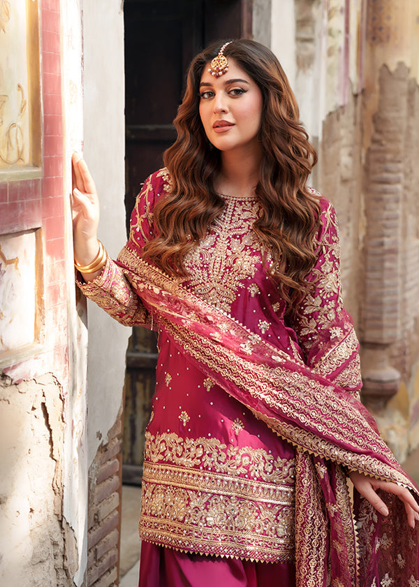 charmuse/shamooz Kurta Set in Magenta