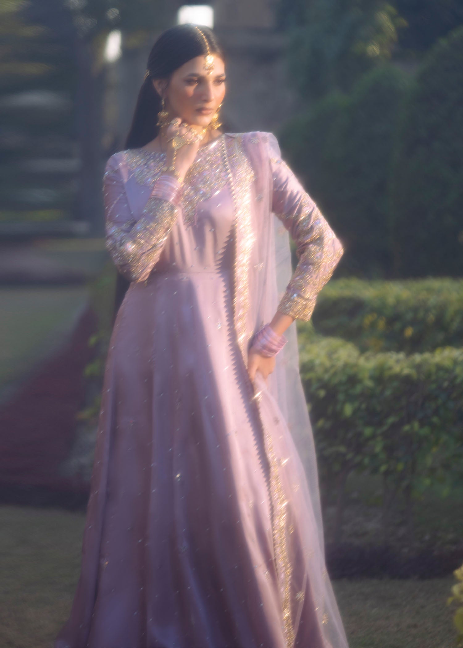 charmuse/shamooz Maxi in Mauve