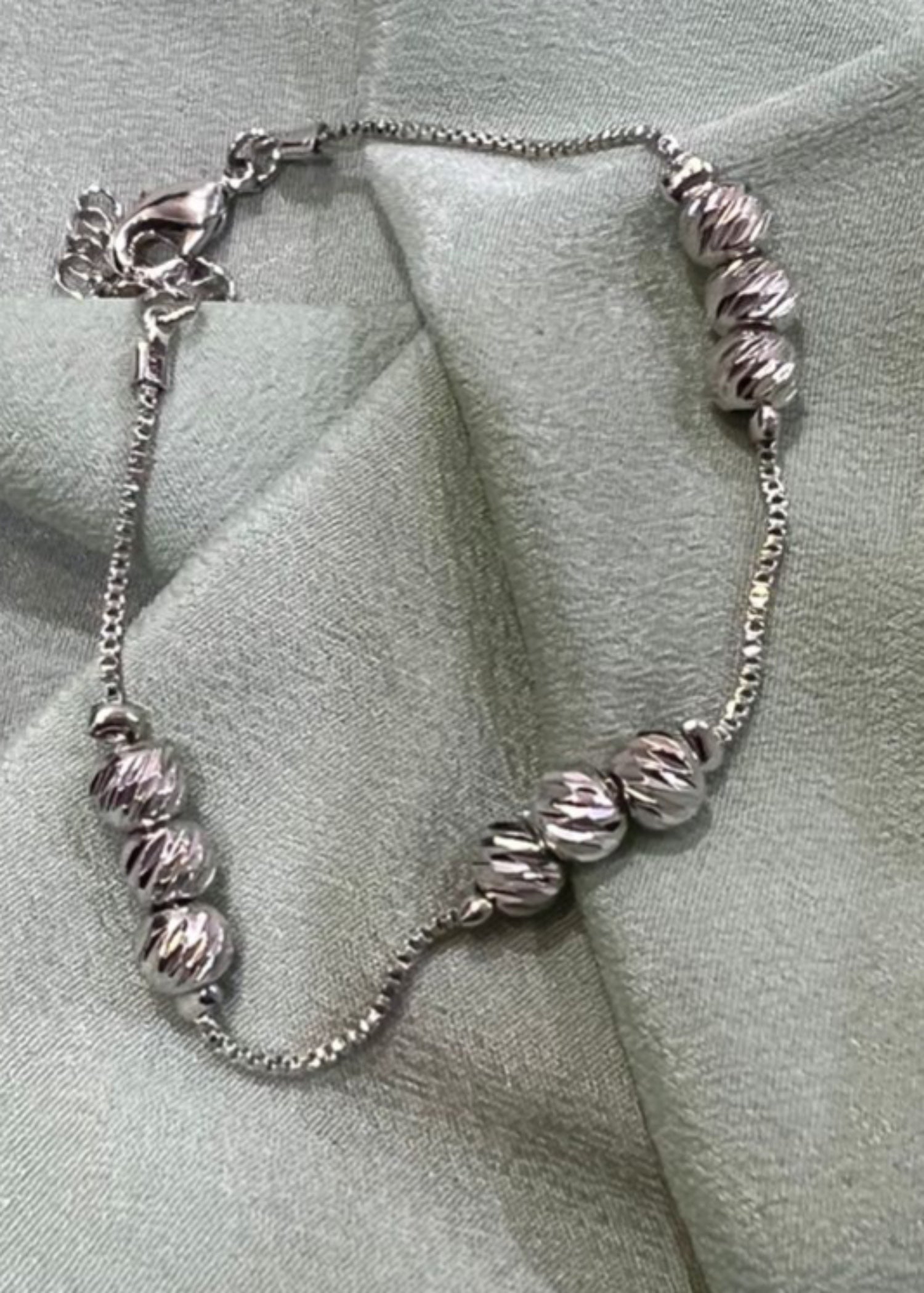 Anklet in Silver Color by - Trendy Women Anklet GCN9998