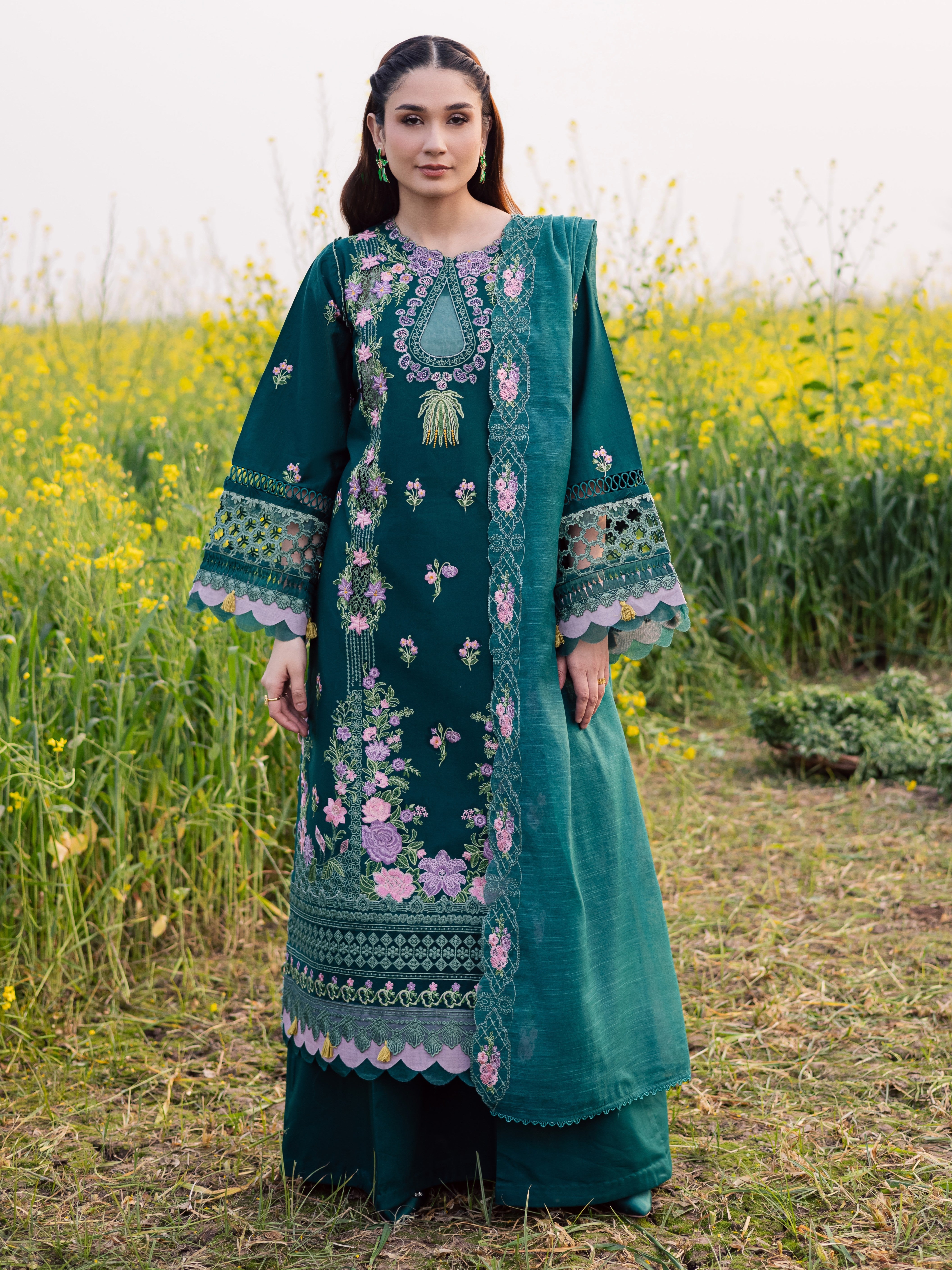 Dil-e-Raqsum Lawn – DQ-11
