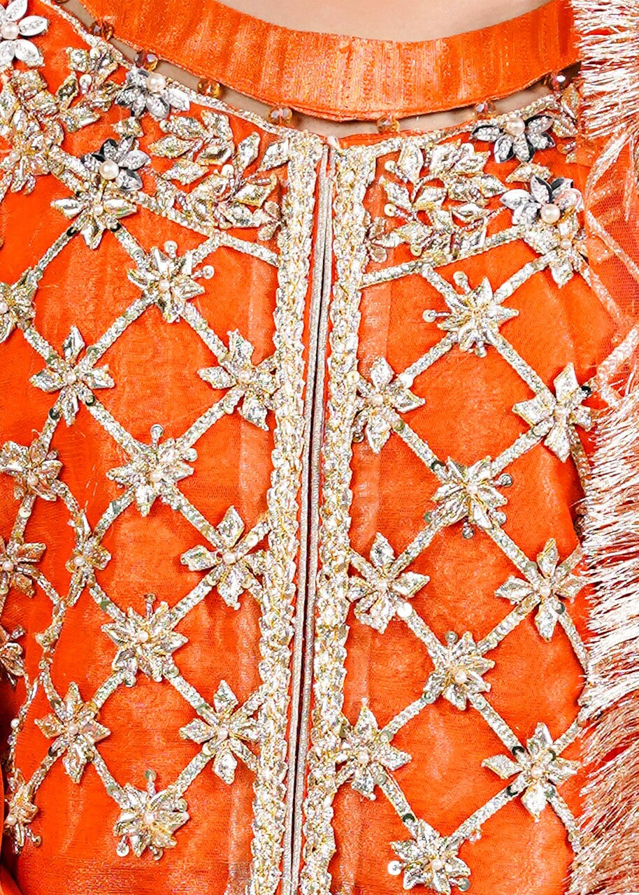 net Sharara in Orange