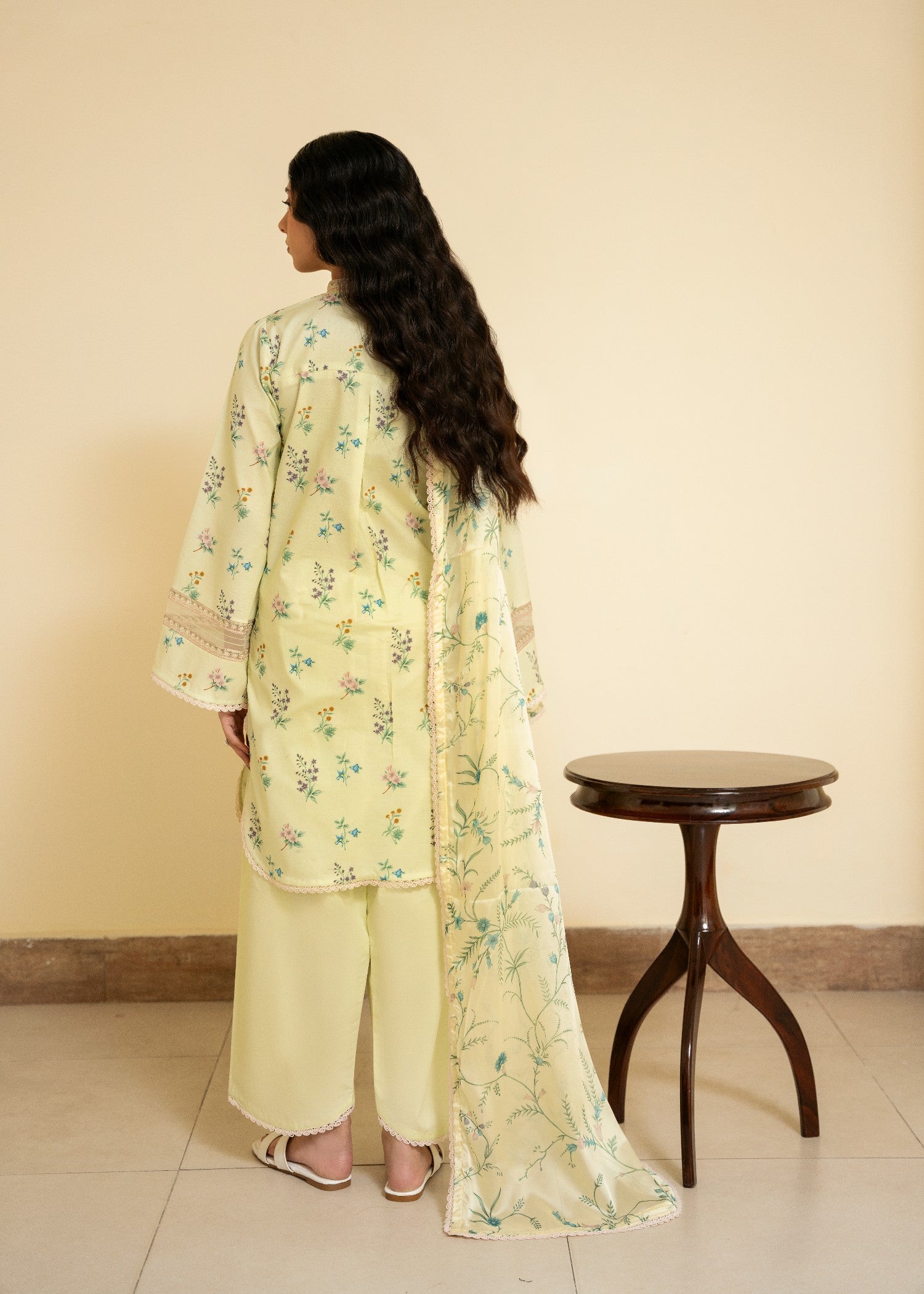 pure cotton Unstitched in Lemonade
