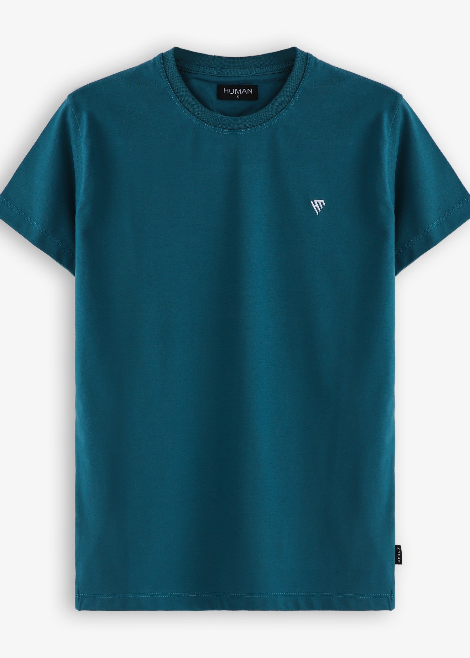 cotton T Shirt in Teal