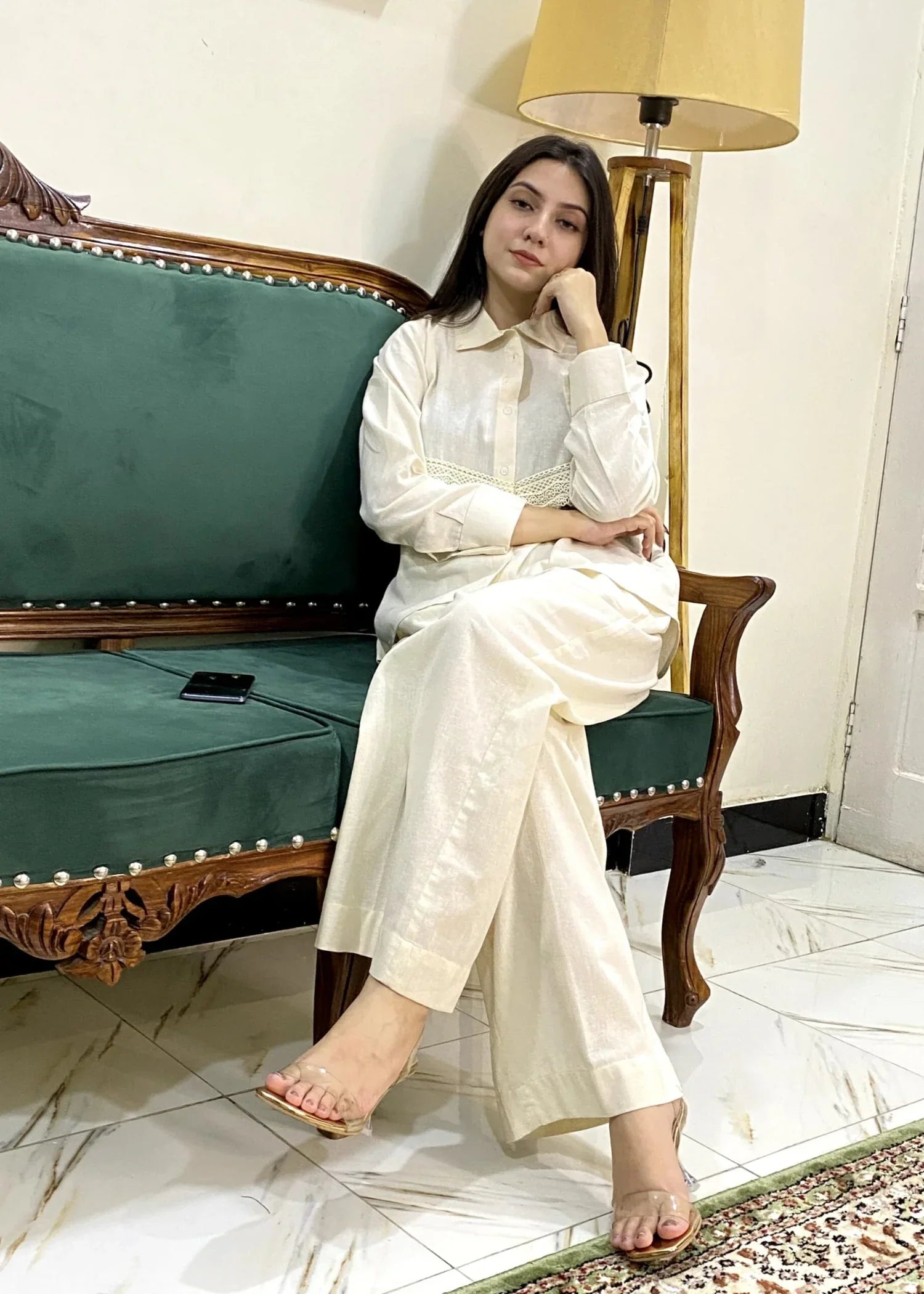 cotton Tunic in Cream