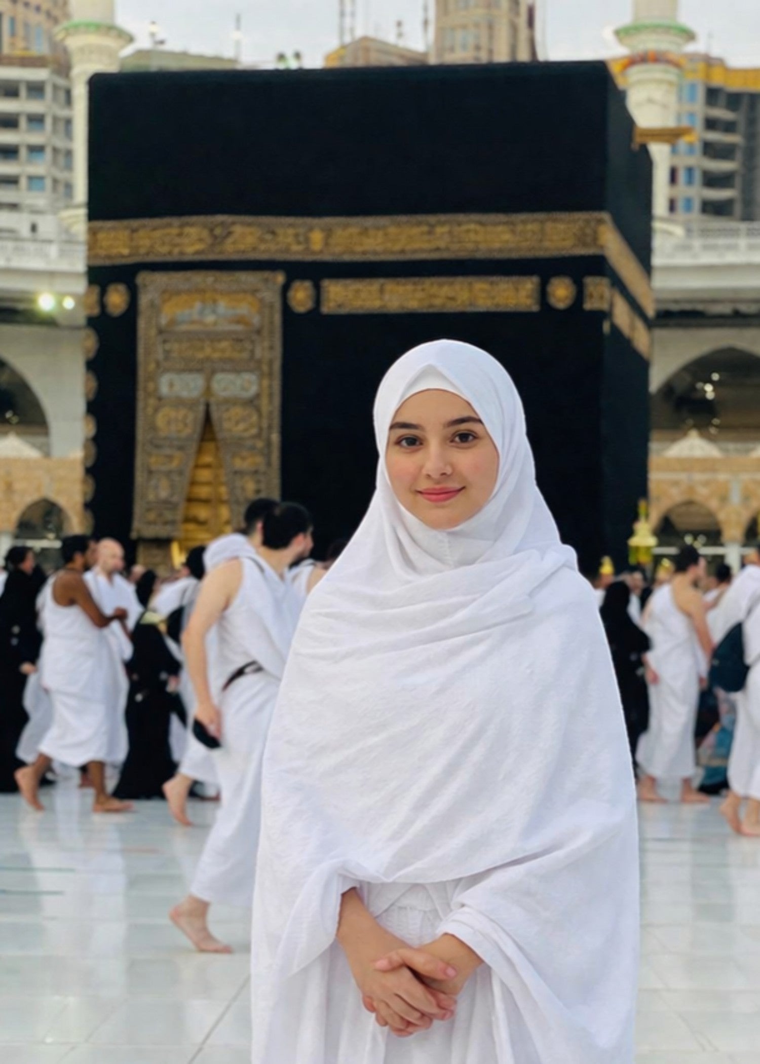 wash & wear Hijab in White