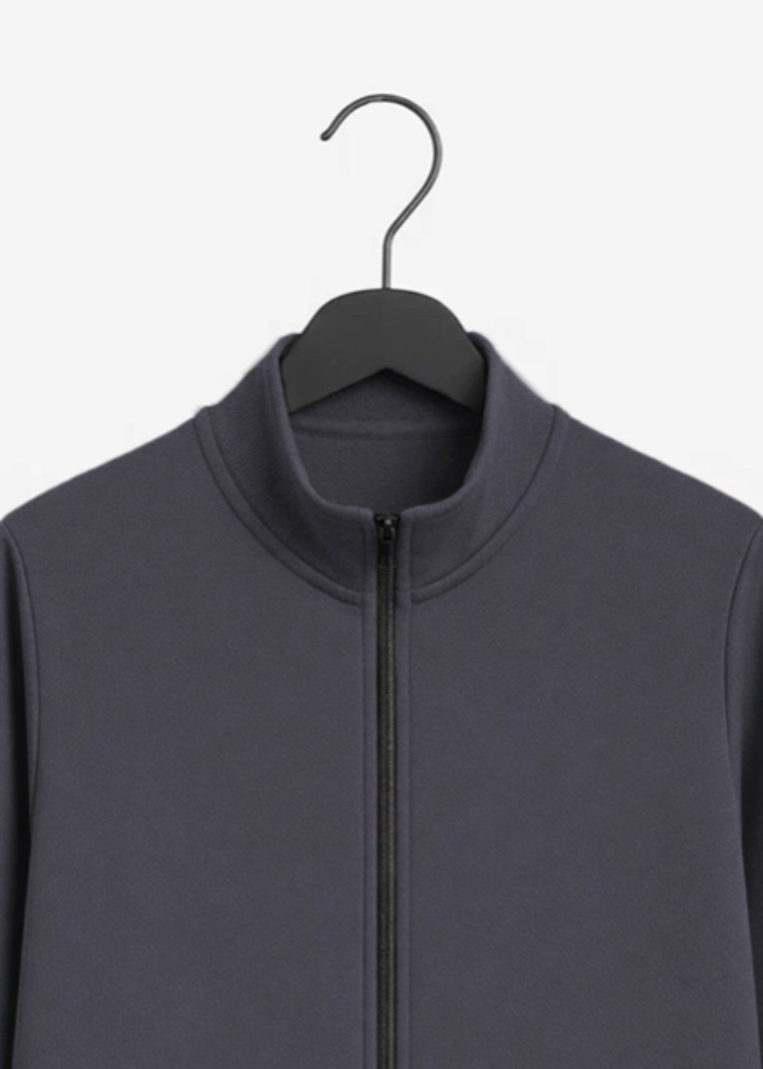 fleece Jacket in Dark grey