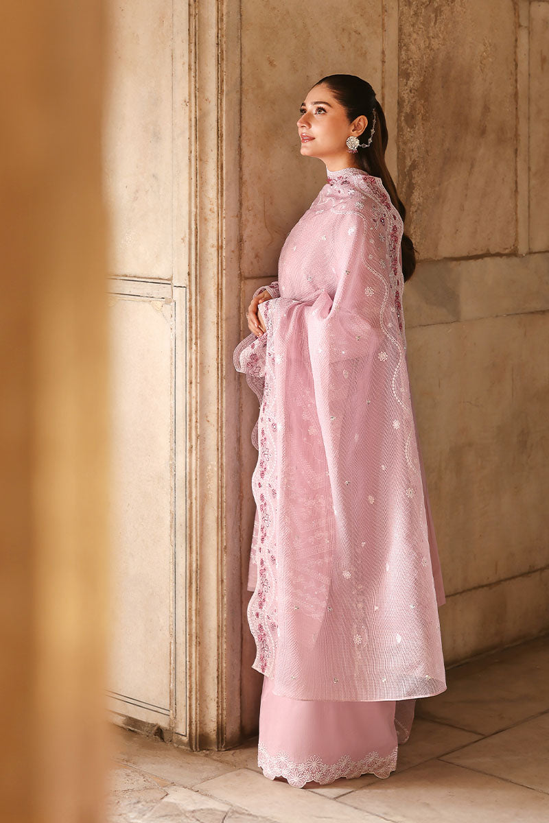 Festive – Lavender Mist - Embroidered Lawn