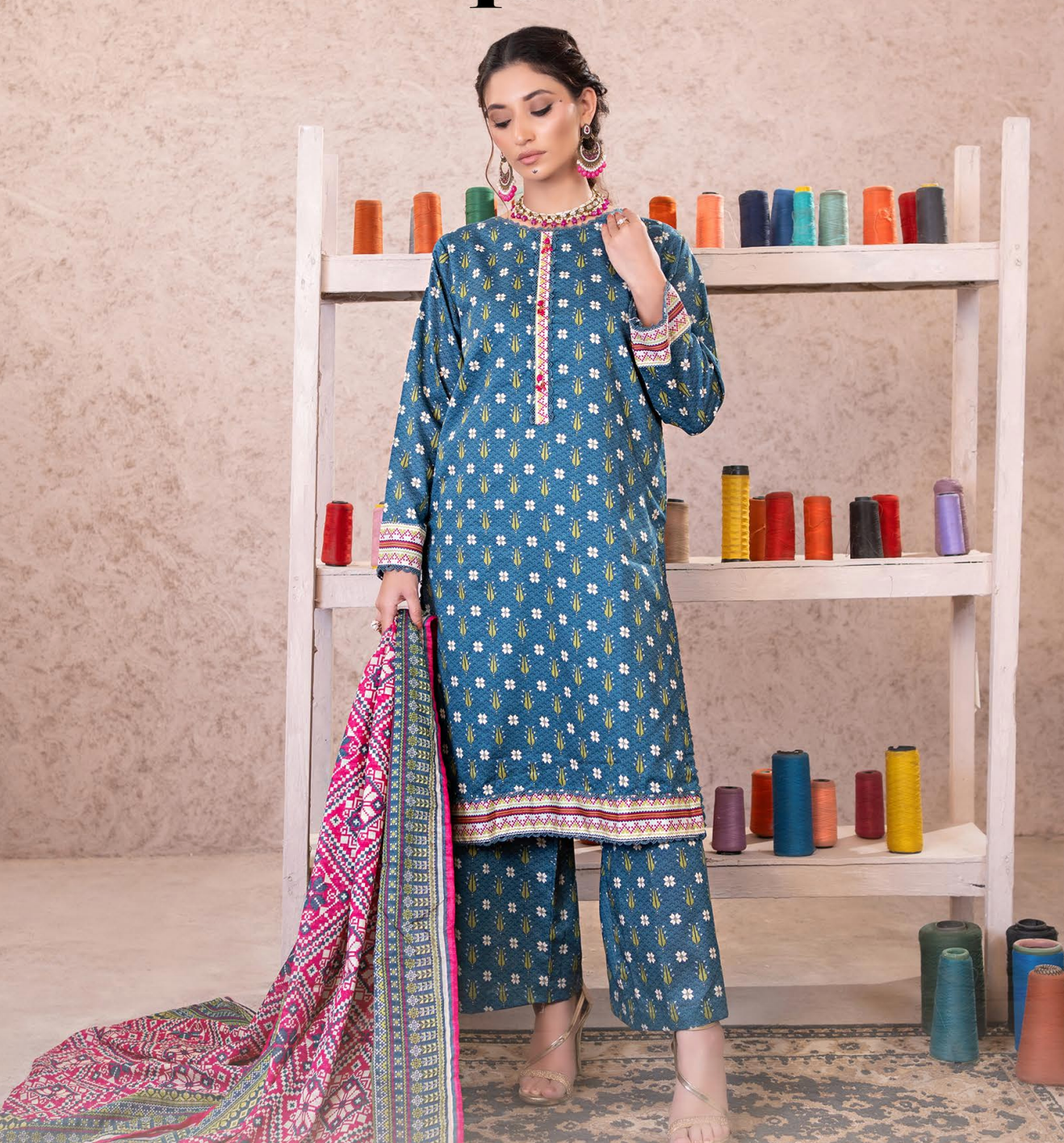 Printed Summer Lawn Drop 14 – 9