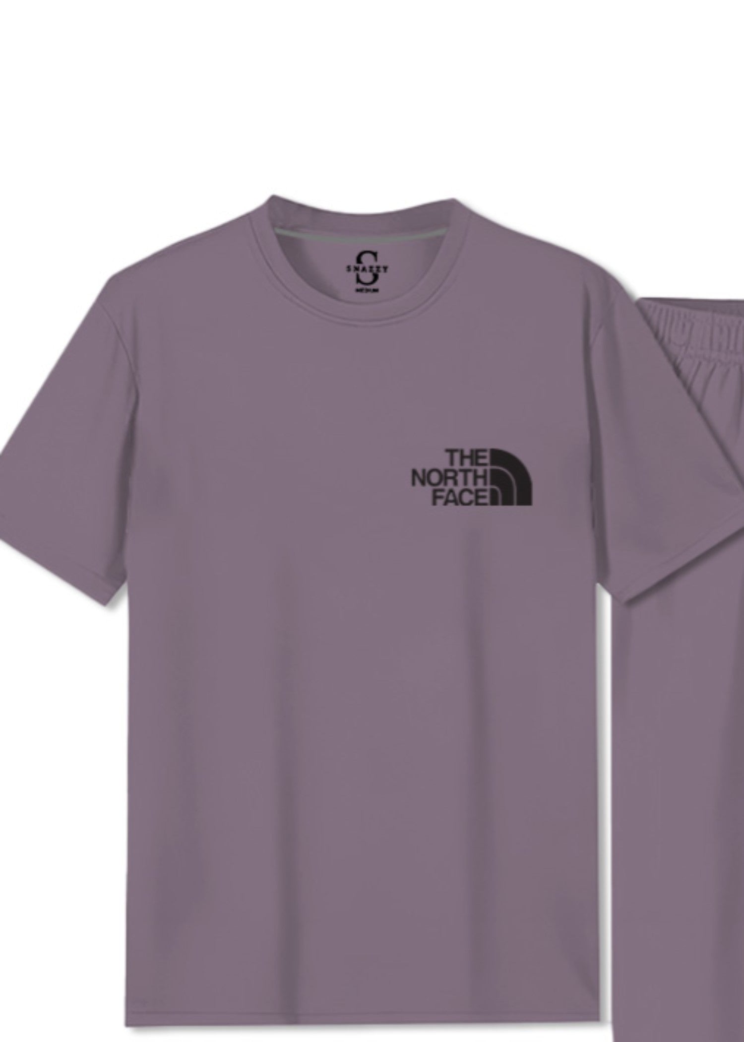 cotton jersey Tracksuit in Mauve