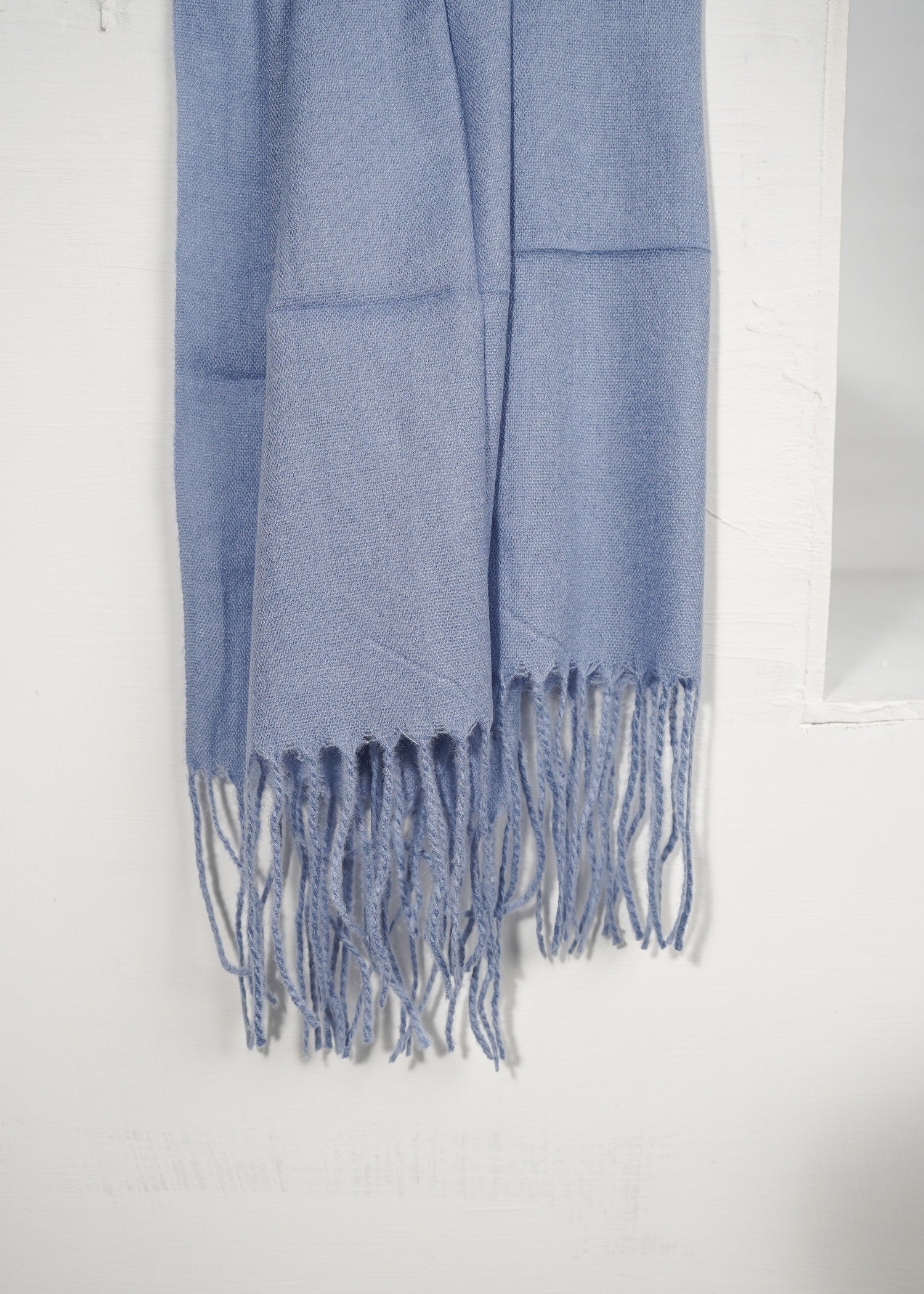 wool Hijab in Baby blue