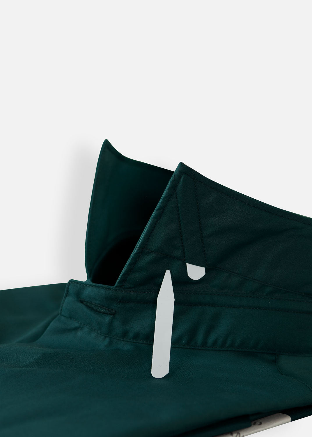 cotton Formal Shirt in Dark green