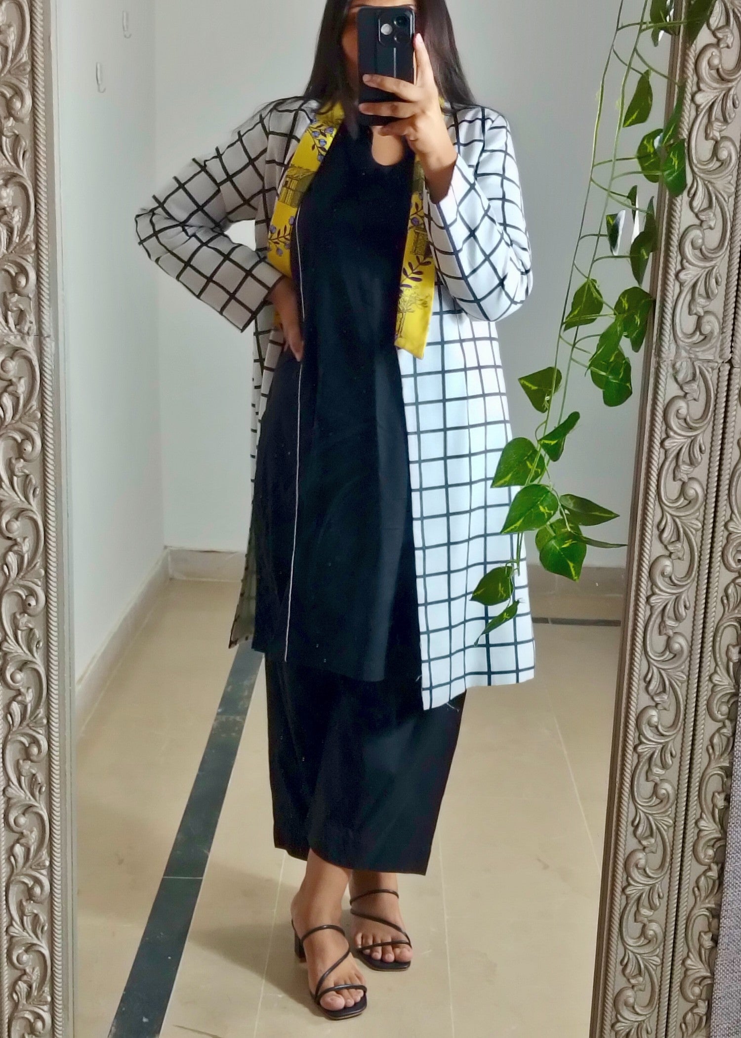 khaddar Jacket in Multi