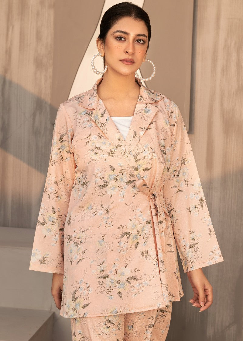 satin Co Ord Sets in Pink