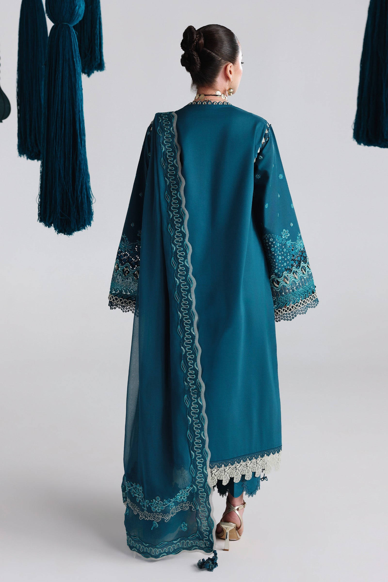 Festive Luxury Lawn – QFL-07 KAISA