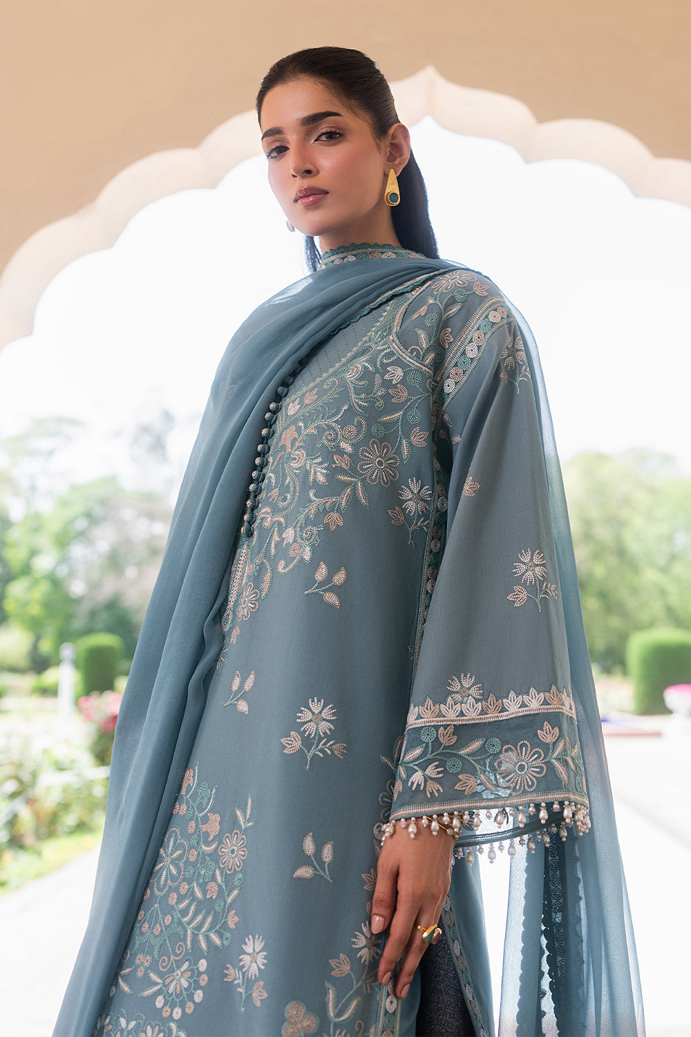 Luxury Lawn – FREESIA - MSU0633