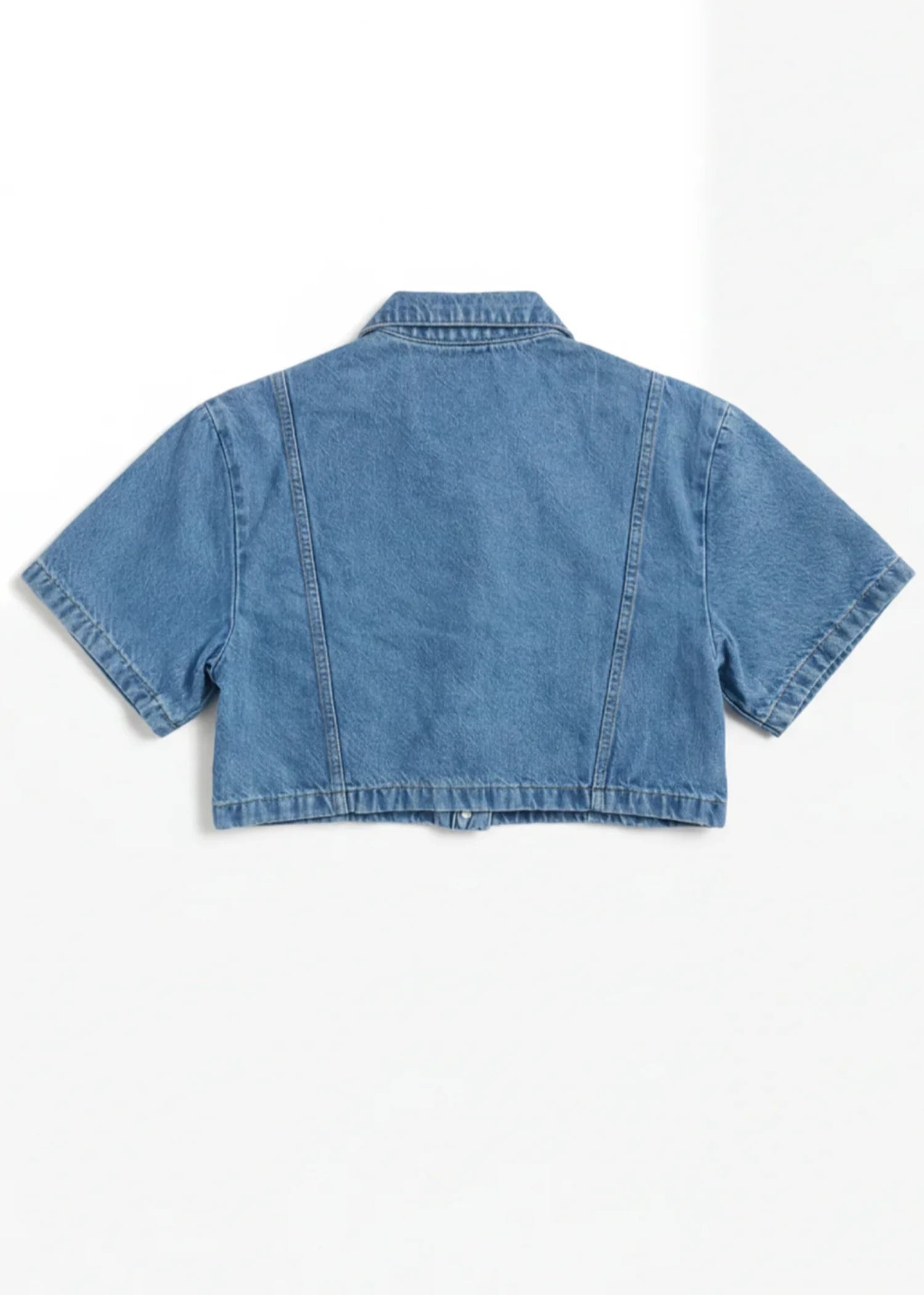 denim Top in Denim