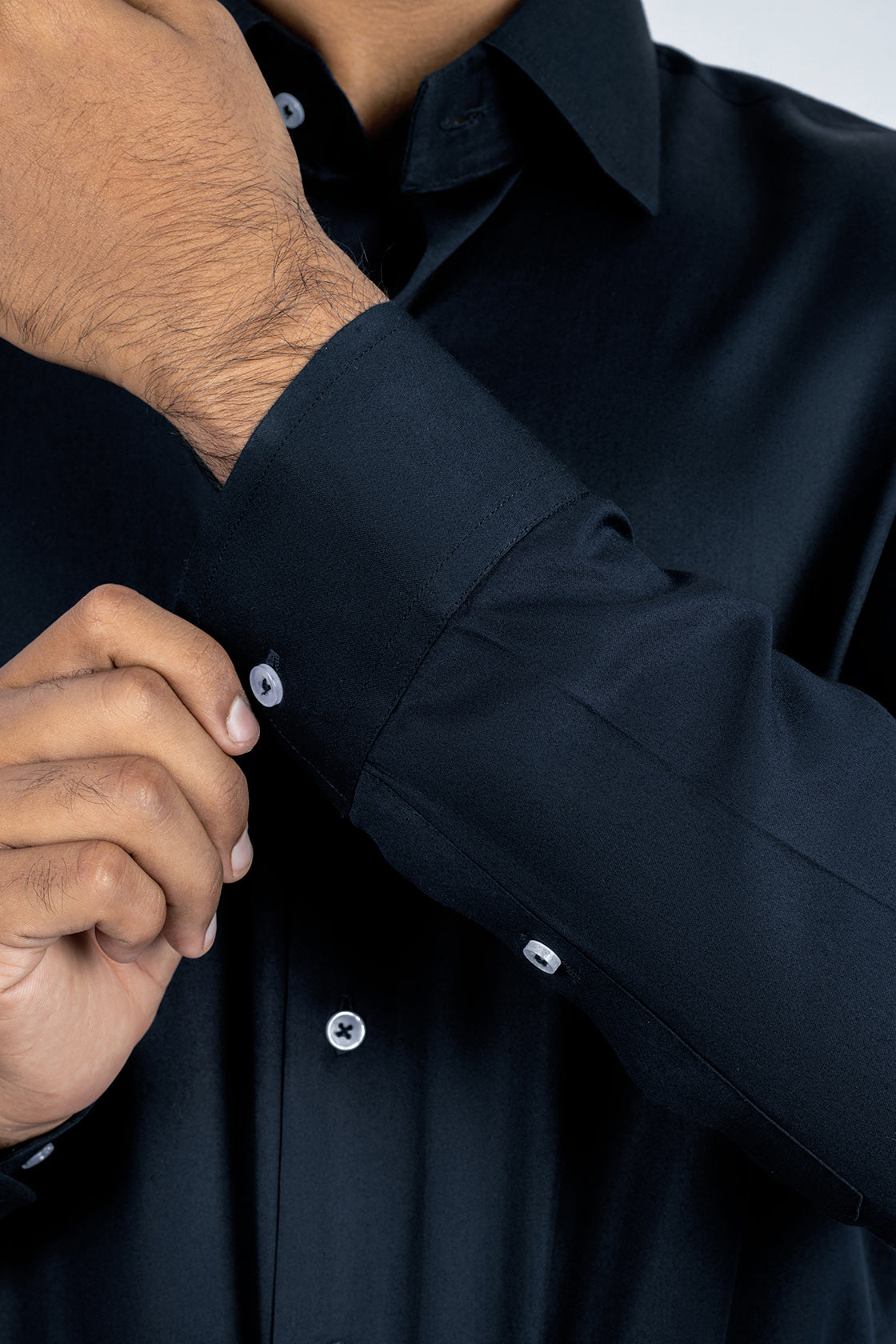 cotton Formal Shirt in Blue