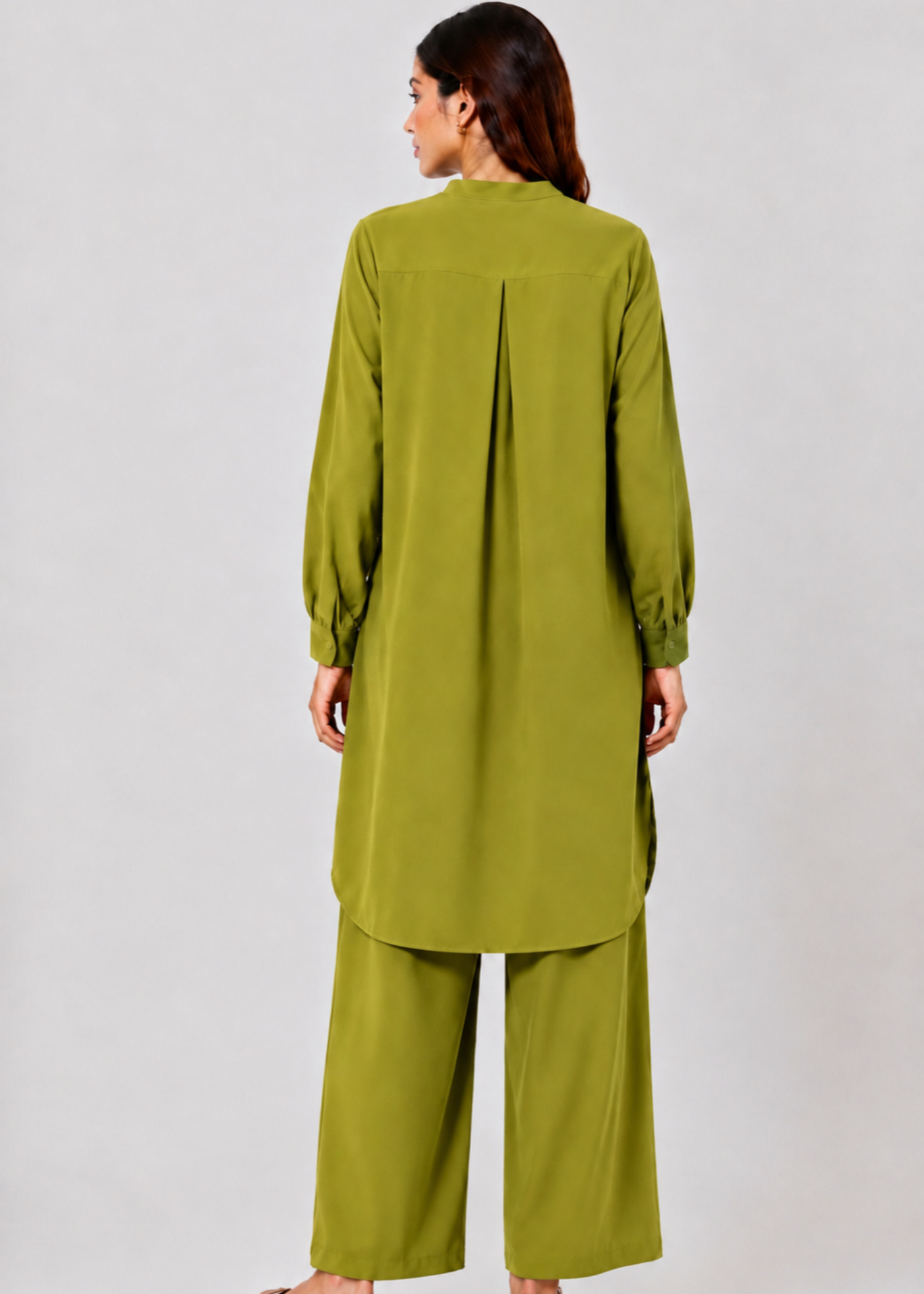 linen Co Ord Sets in Apple green