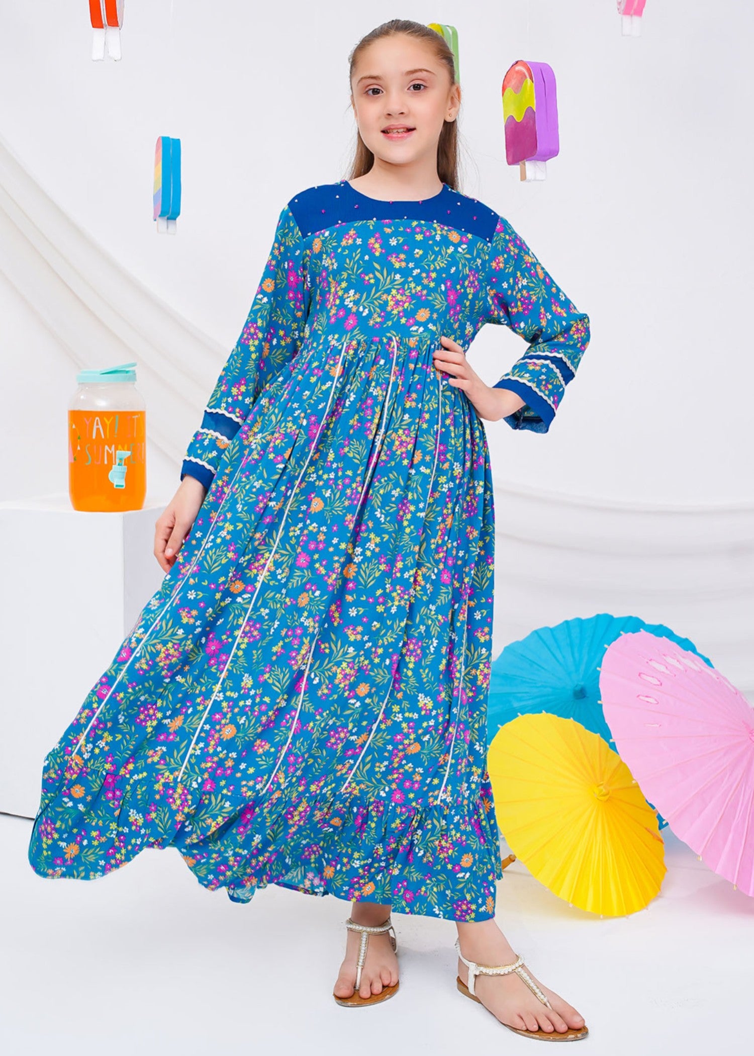 boski Frock in Royal blue