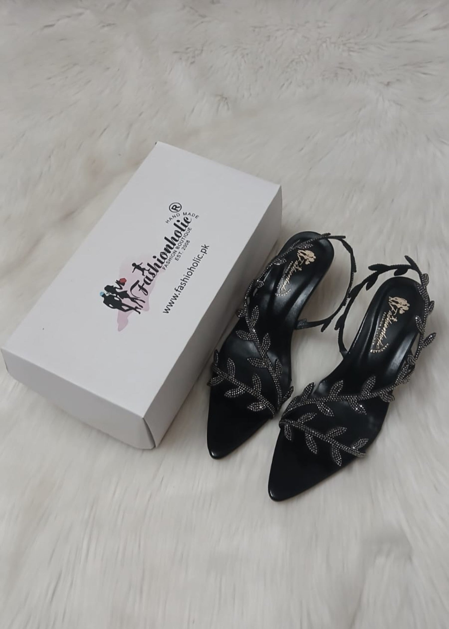 Heels in Black by - High Quality Women Heels KWV3366
