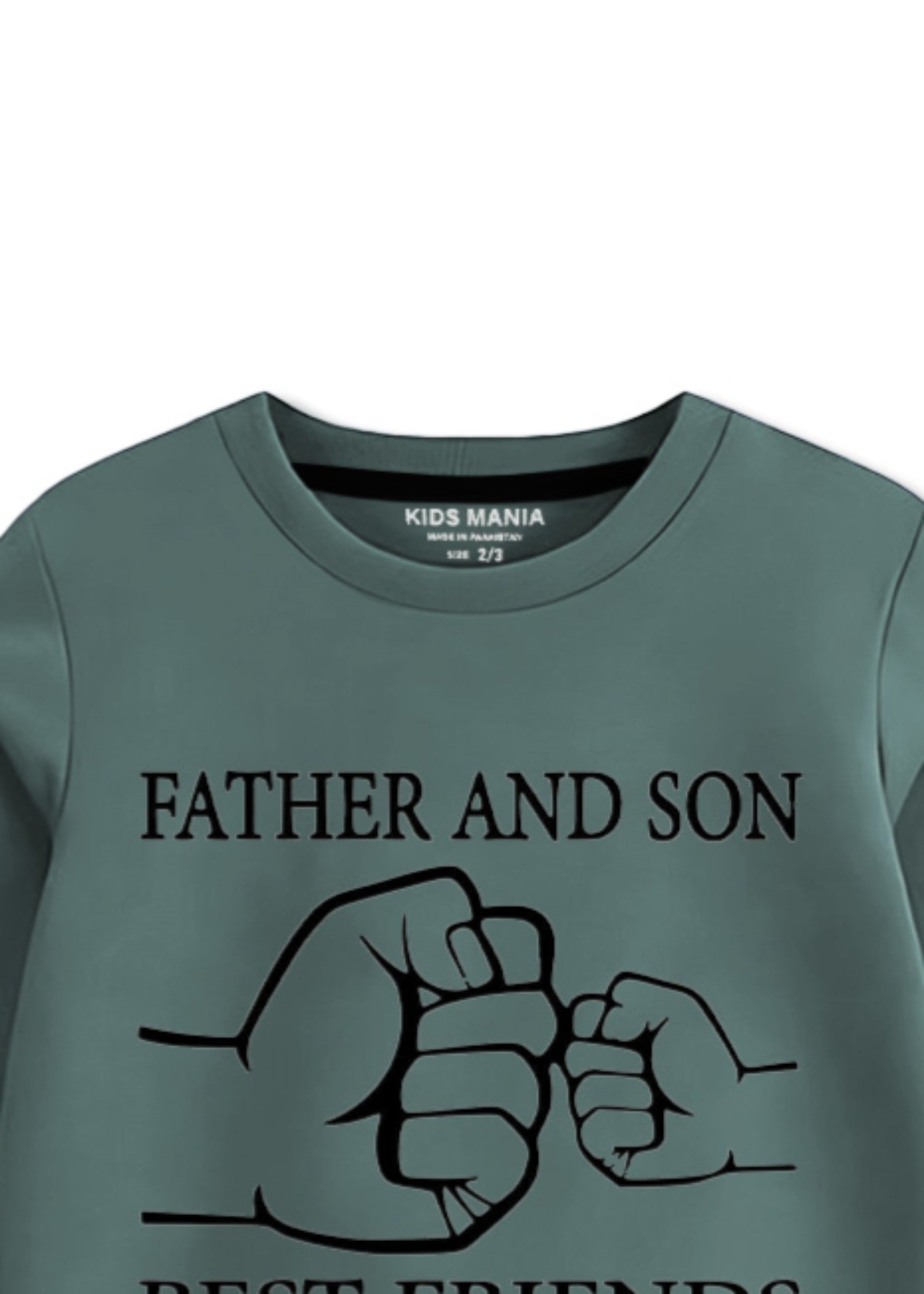 fleece Sweatshirt in Fern green