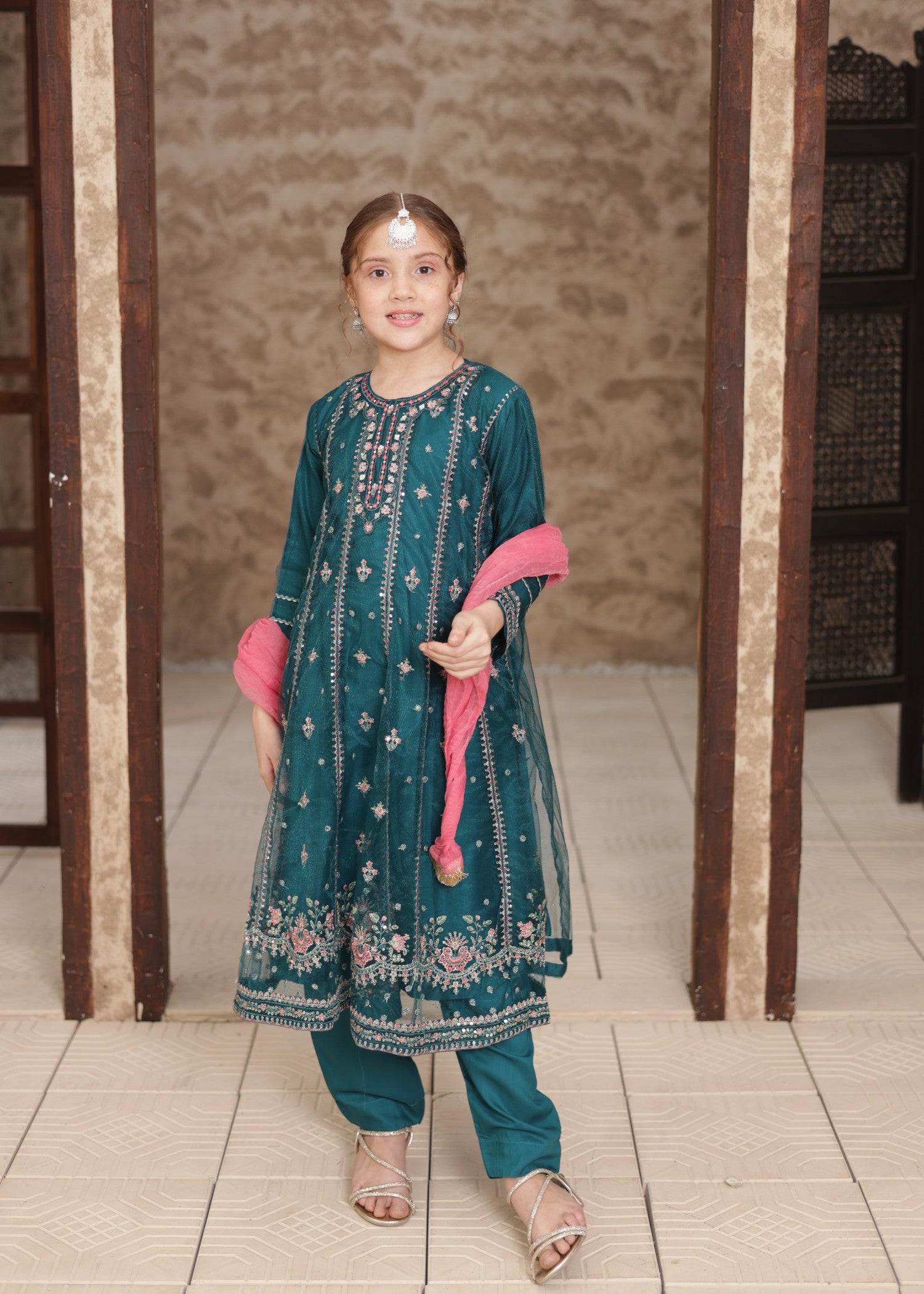 net Pishwas in Teal
