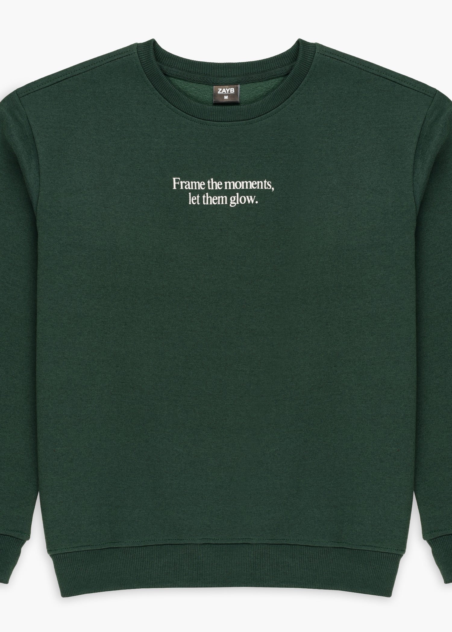 polycotton Sweatshirt in Green