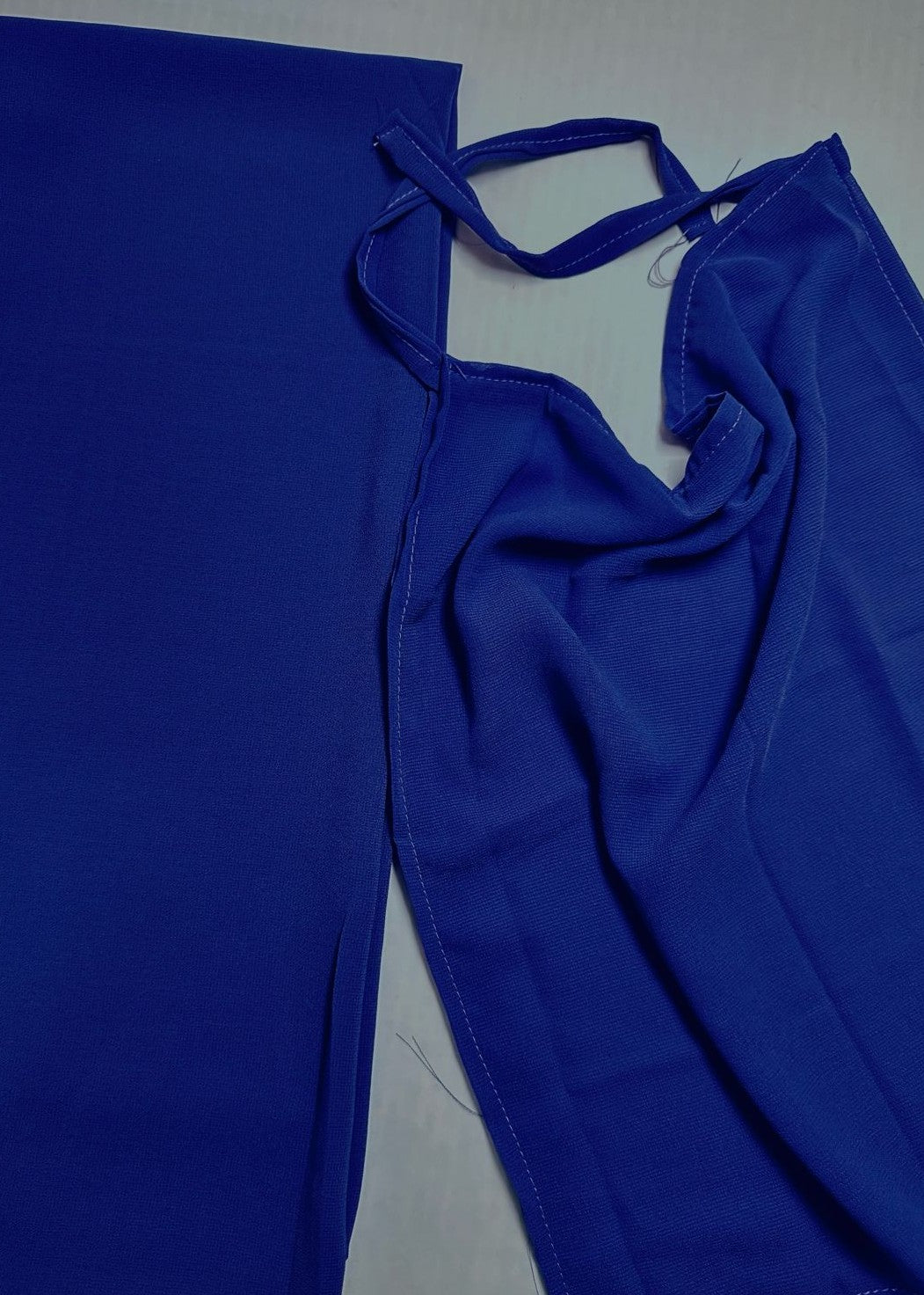 georgette Hijab in Royal blue