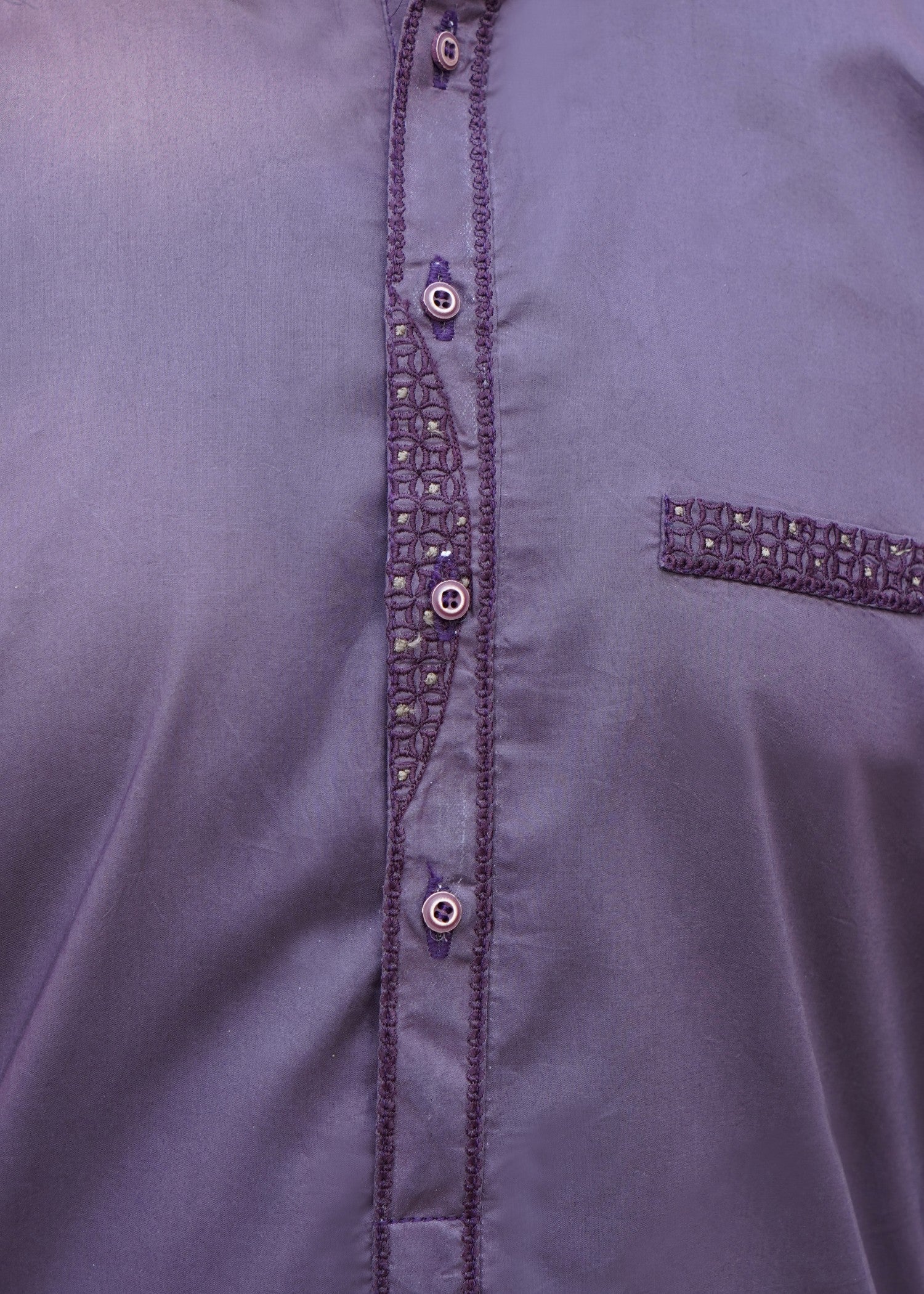 cotton viscose Unstitched in Purple