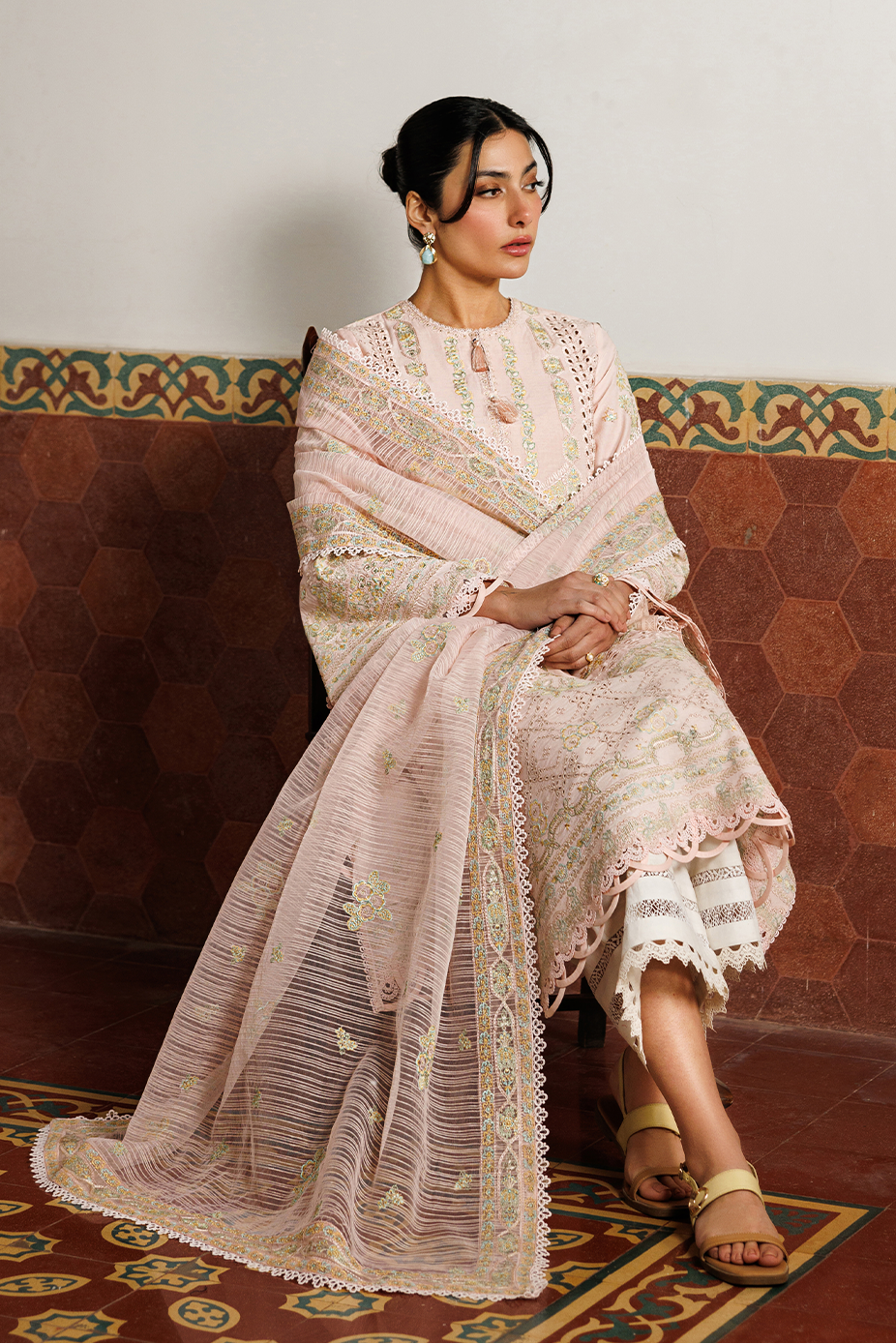 Mirabelle Festive Luxury Lawn – ORCHID ROYALE