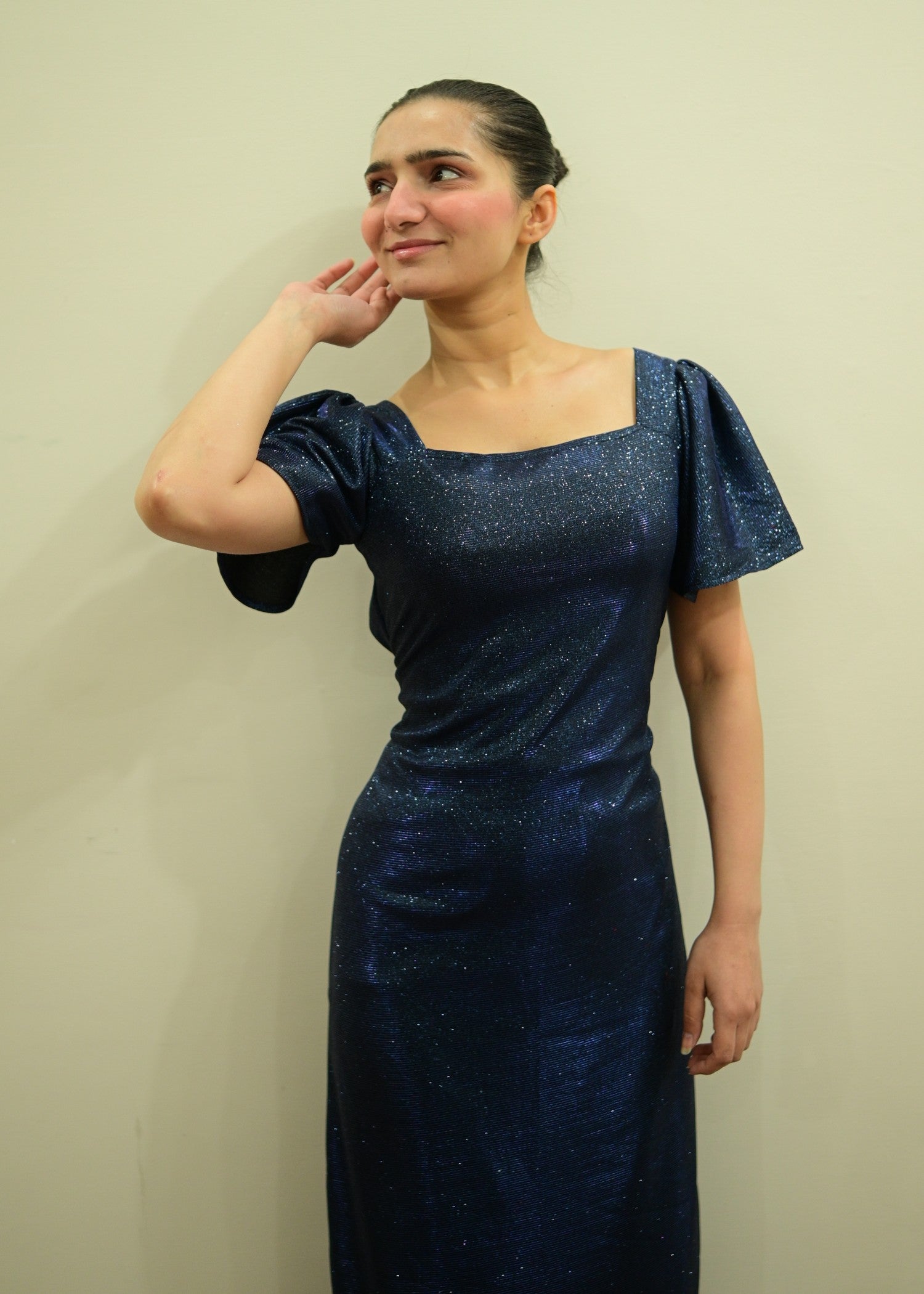 moonlight Dress in Navy blue